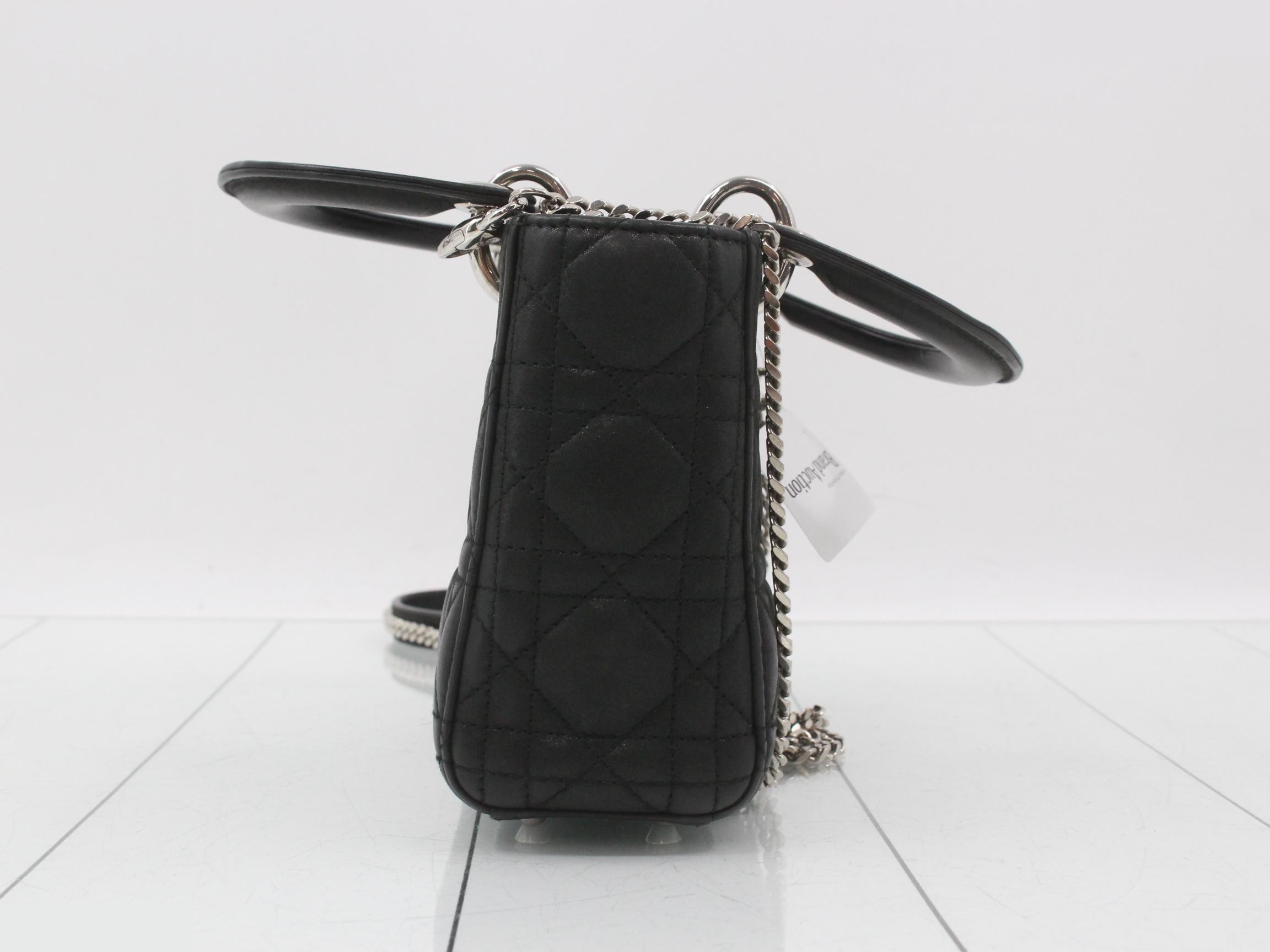 Lady Dior Cannage 2-Way Chain Shoulder/Handbag — view 4