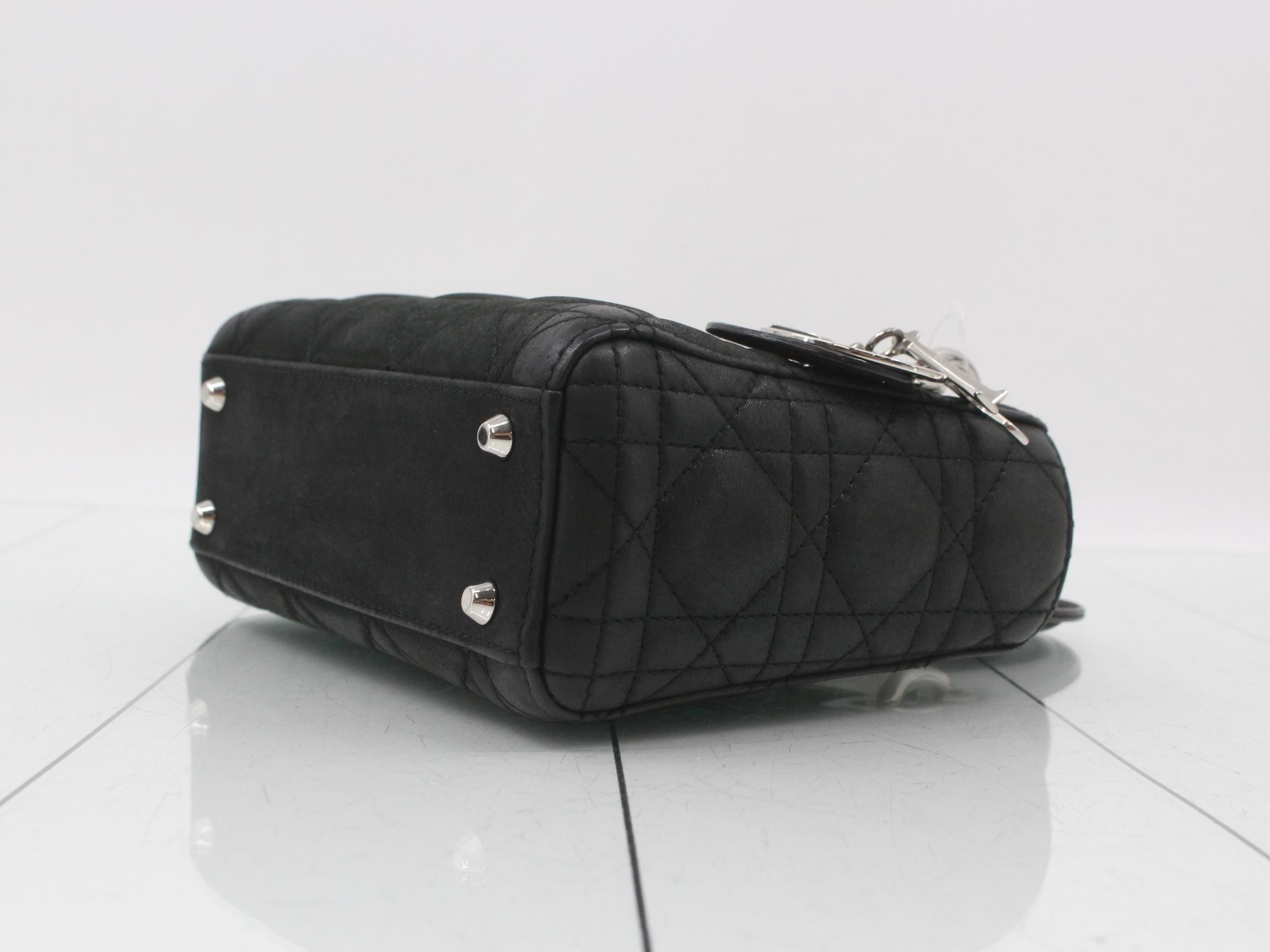 Lady Dior Cannage 2-Way Chain Shoulder/Handbag — view 6