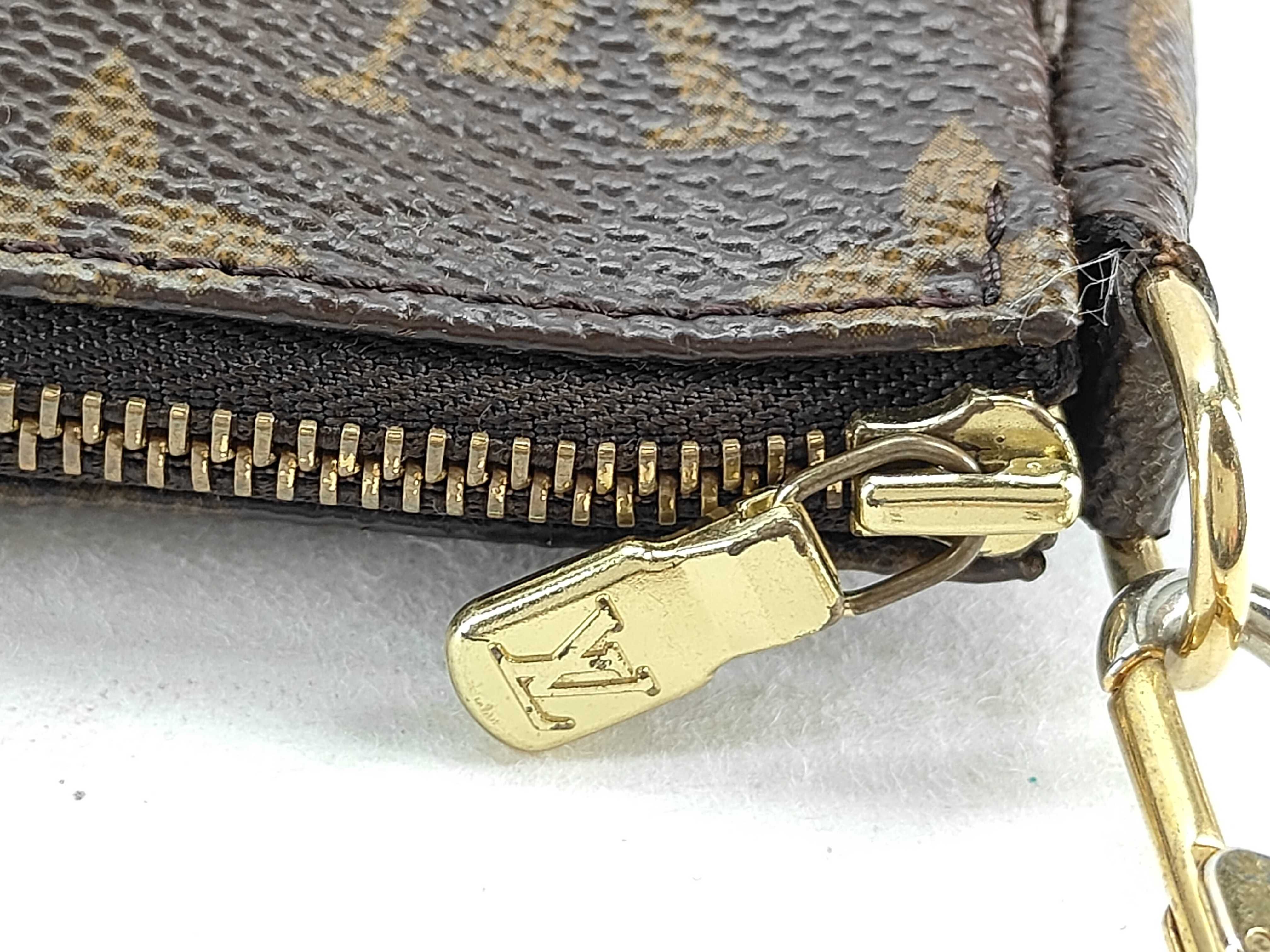 Monogram Pochette Accessoires M51980 VI0010 Brown Pouch — view 8
