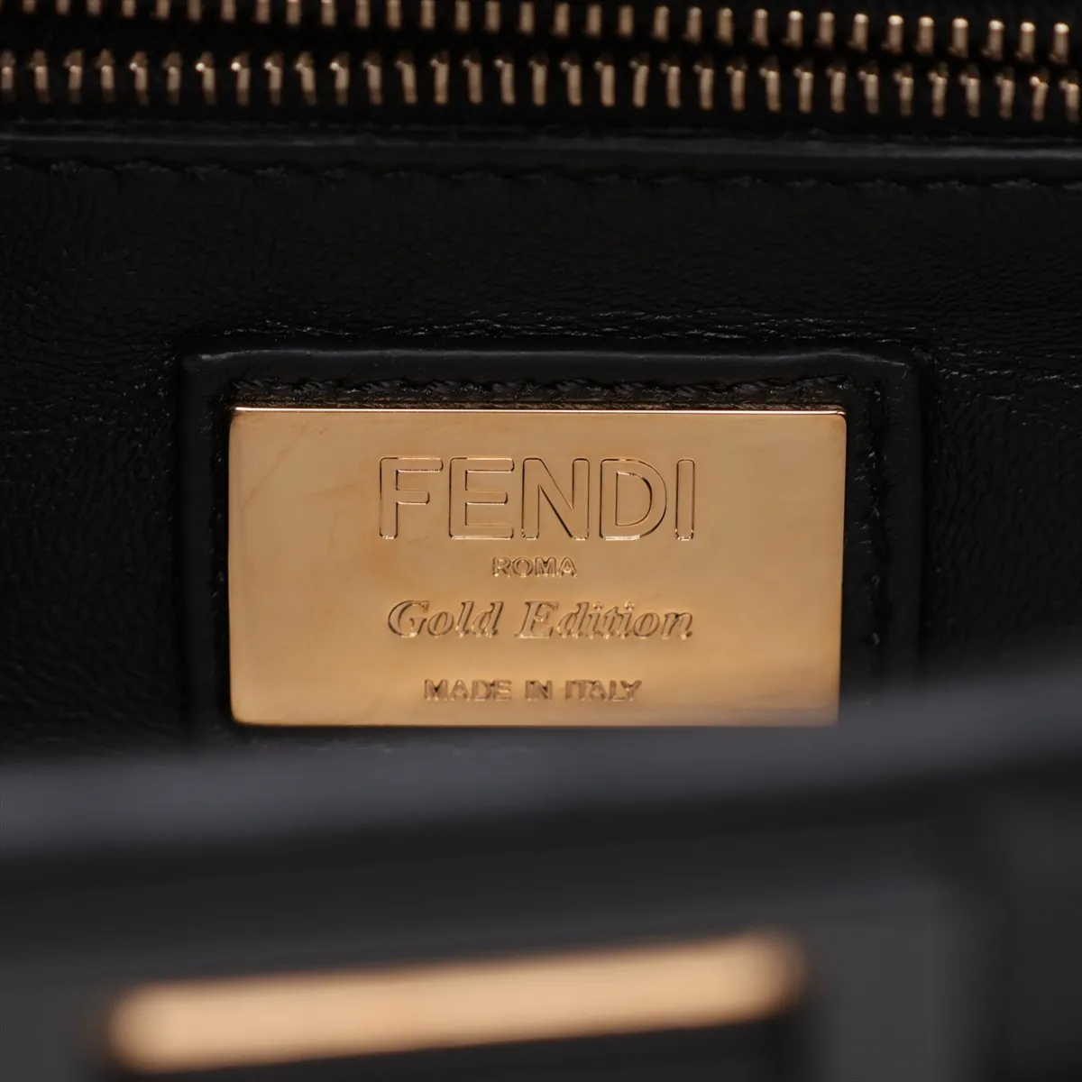 Mini Peekaboo Leather x Studs 2-Way Handbag Black 8BN244 — view 10
