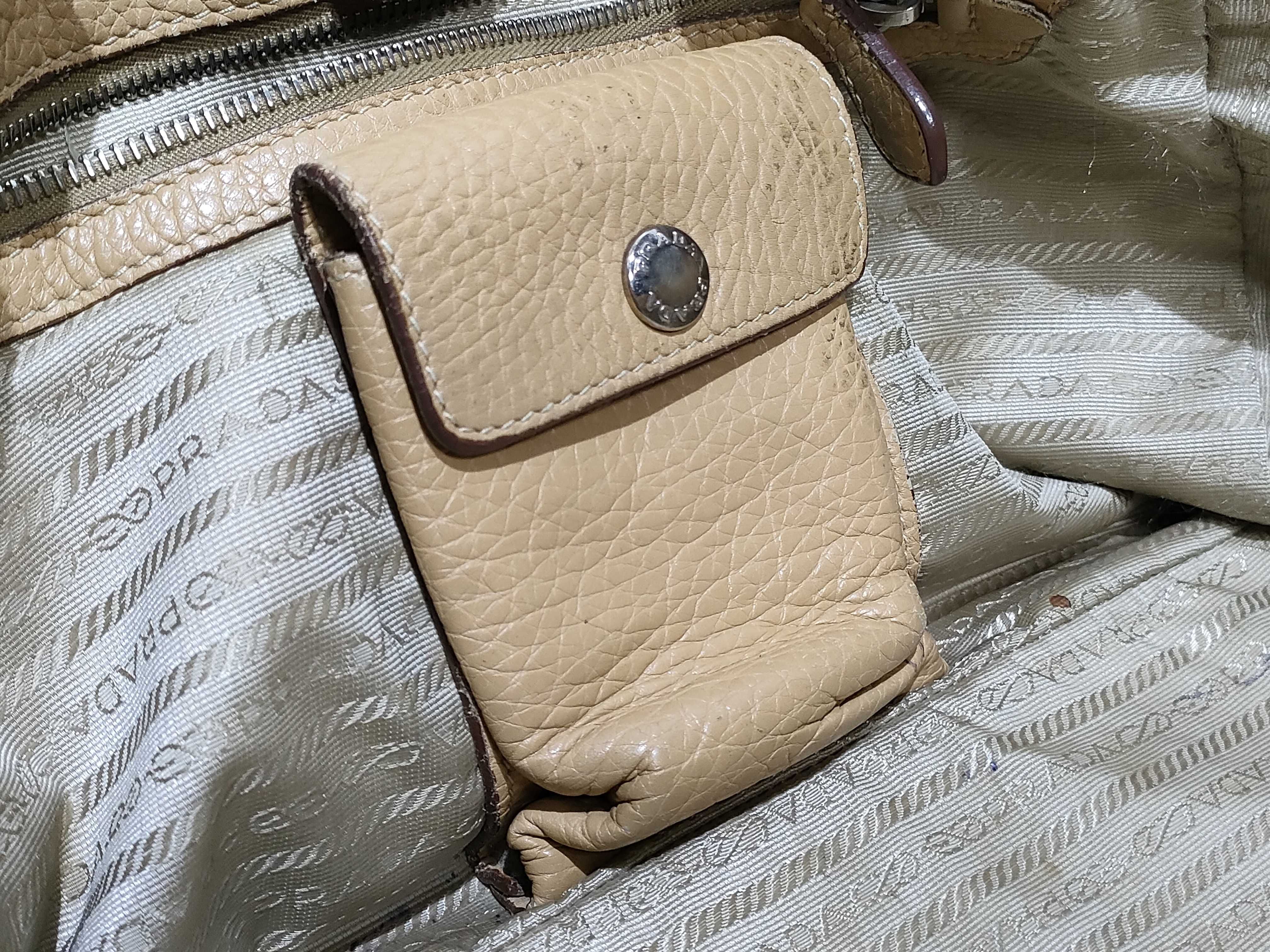 Vitello Daino Shoulder Bag Handbag — view 12