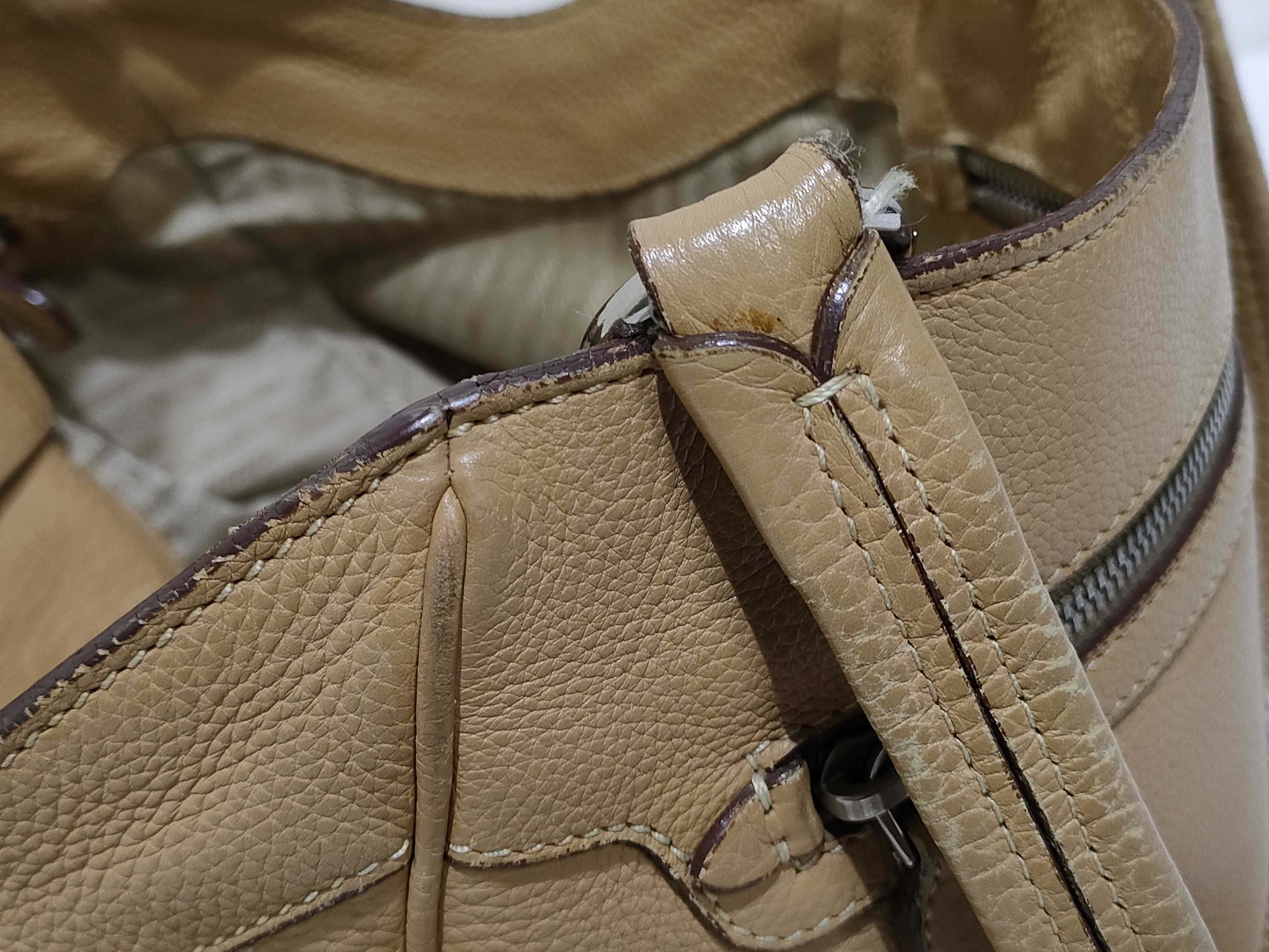 Vitello Daino Shoulder Bag Handbag — view 14