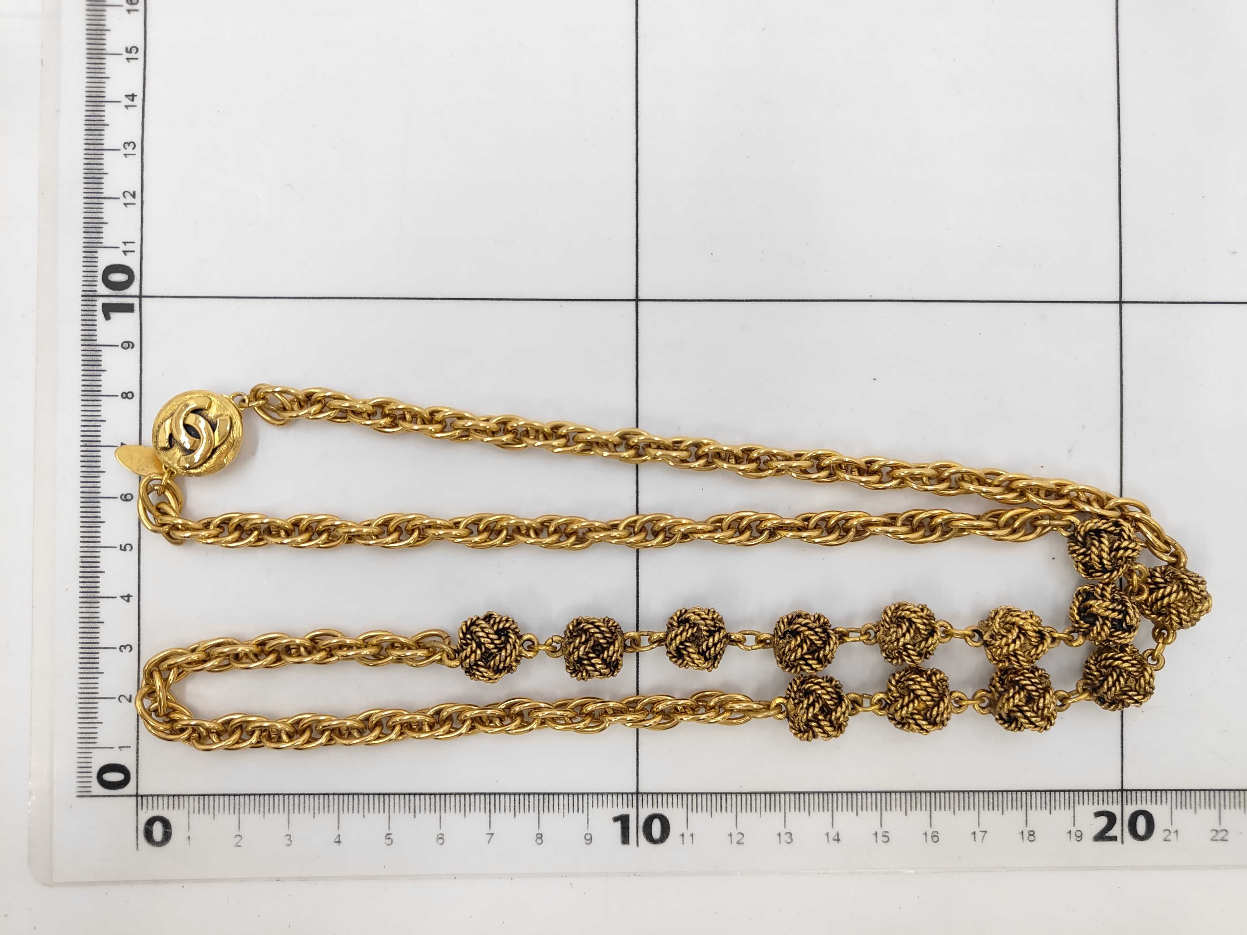 Coco Long Chain Necklace GP Necklace — view 8