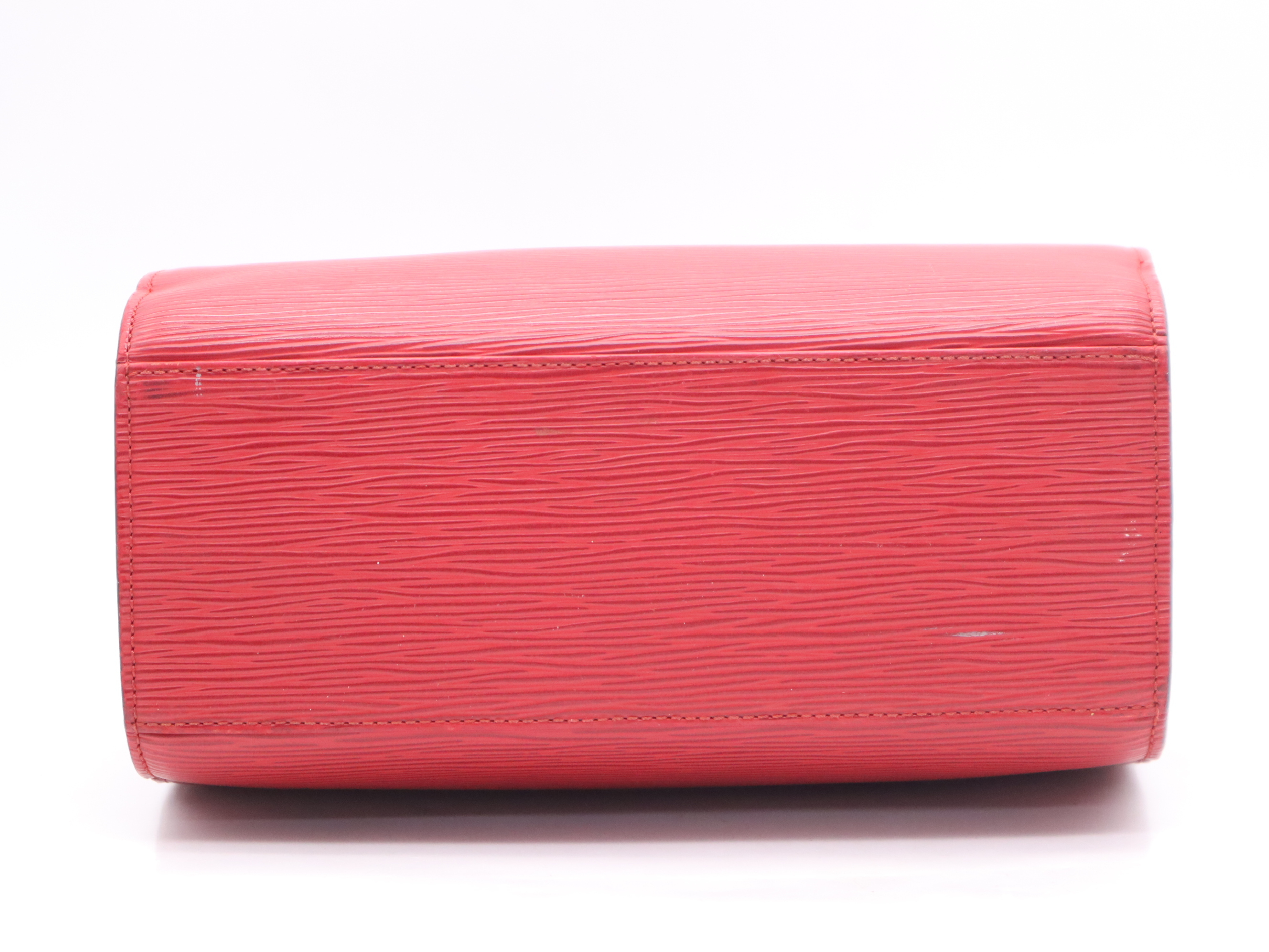 M52057 Epi Pont Neuf Castilian Red Handbag — view 4