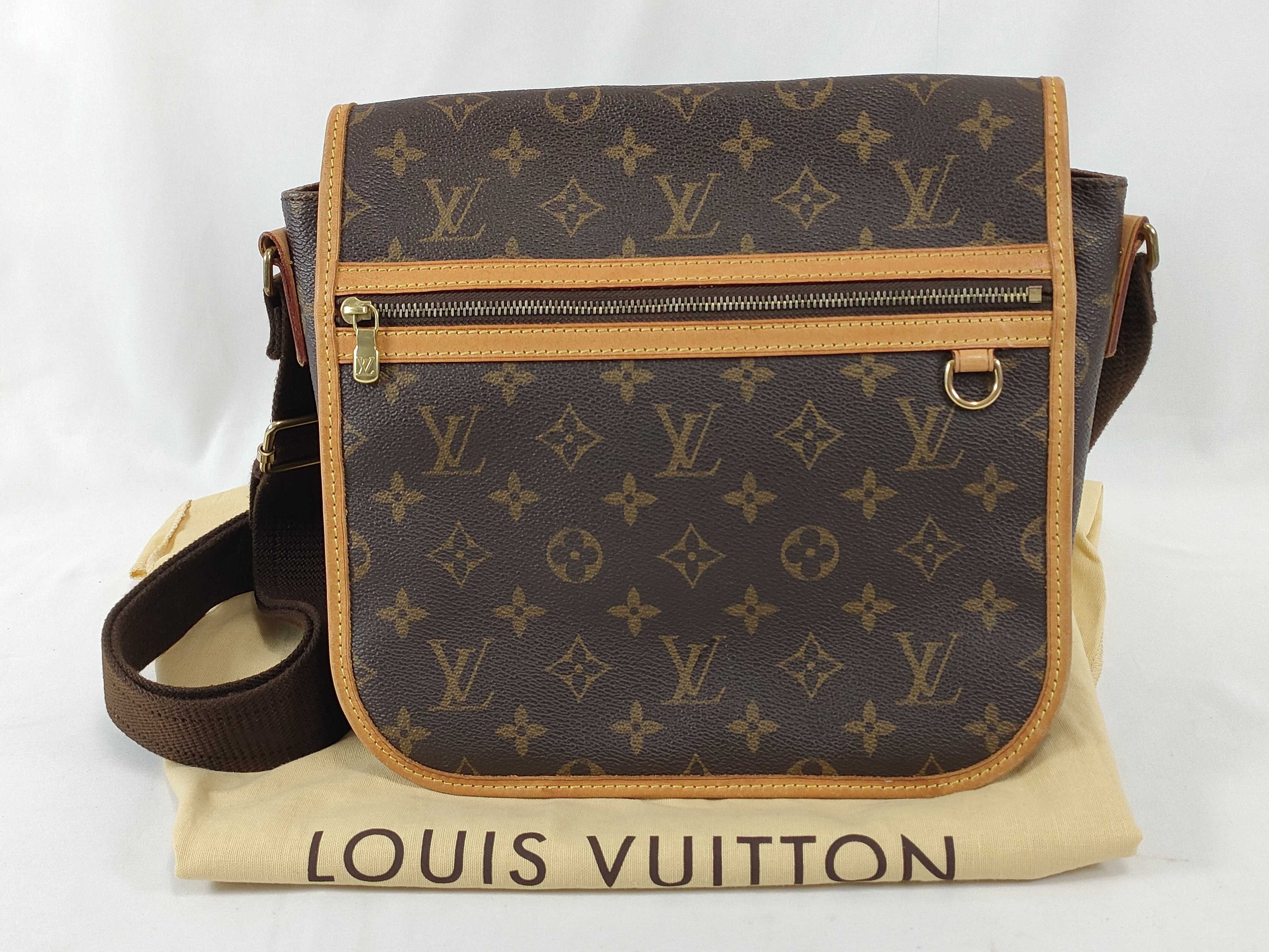 Monogram Louis Vuitton Messenger PM Bosphore M40106 MI3088 Shoulder Bag