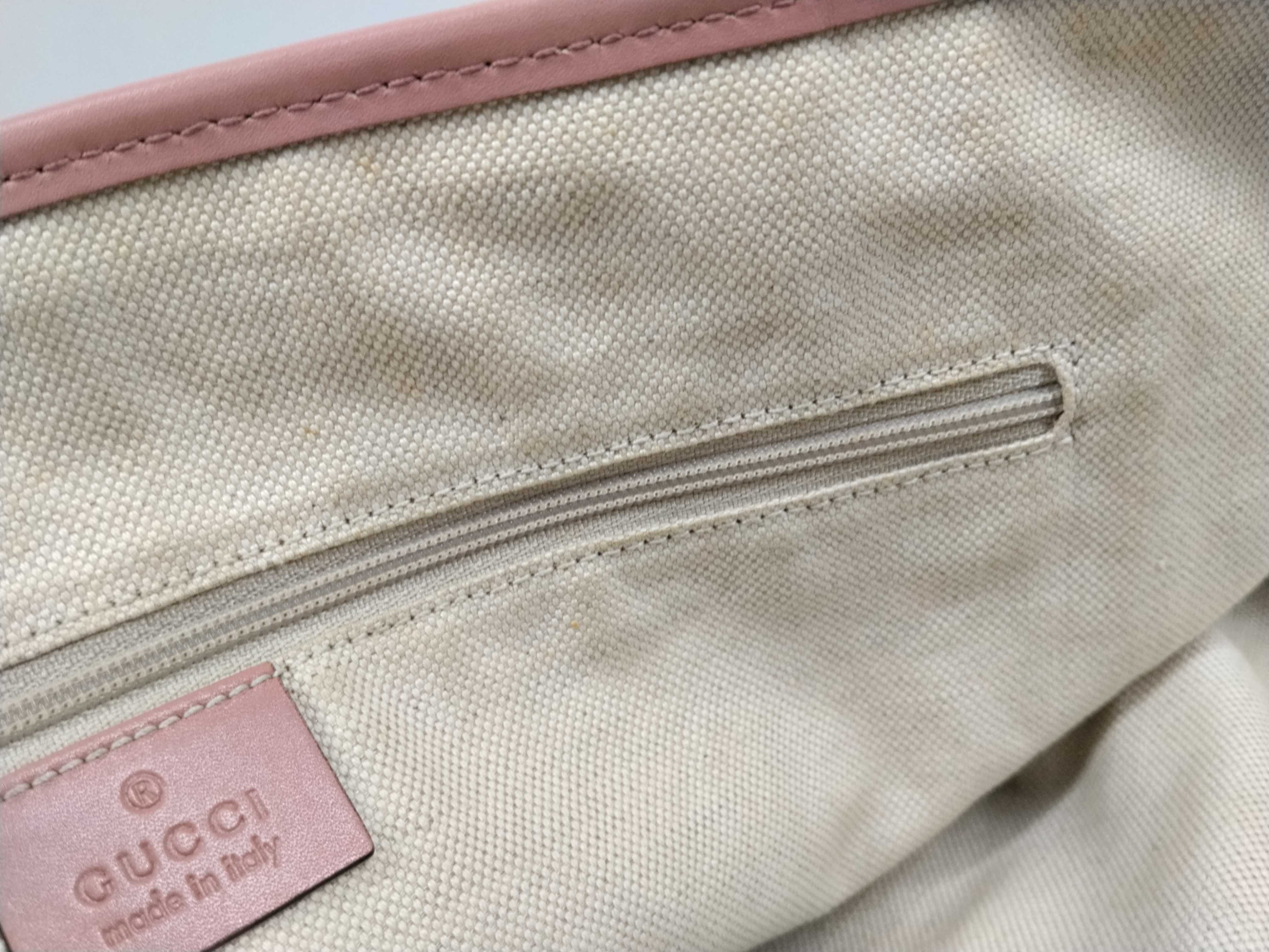 GG Nylon Tote Bag (Pink) — view 12