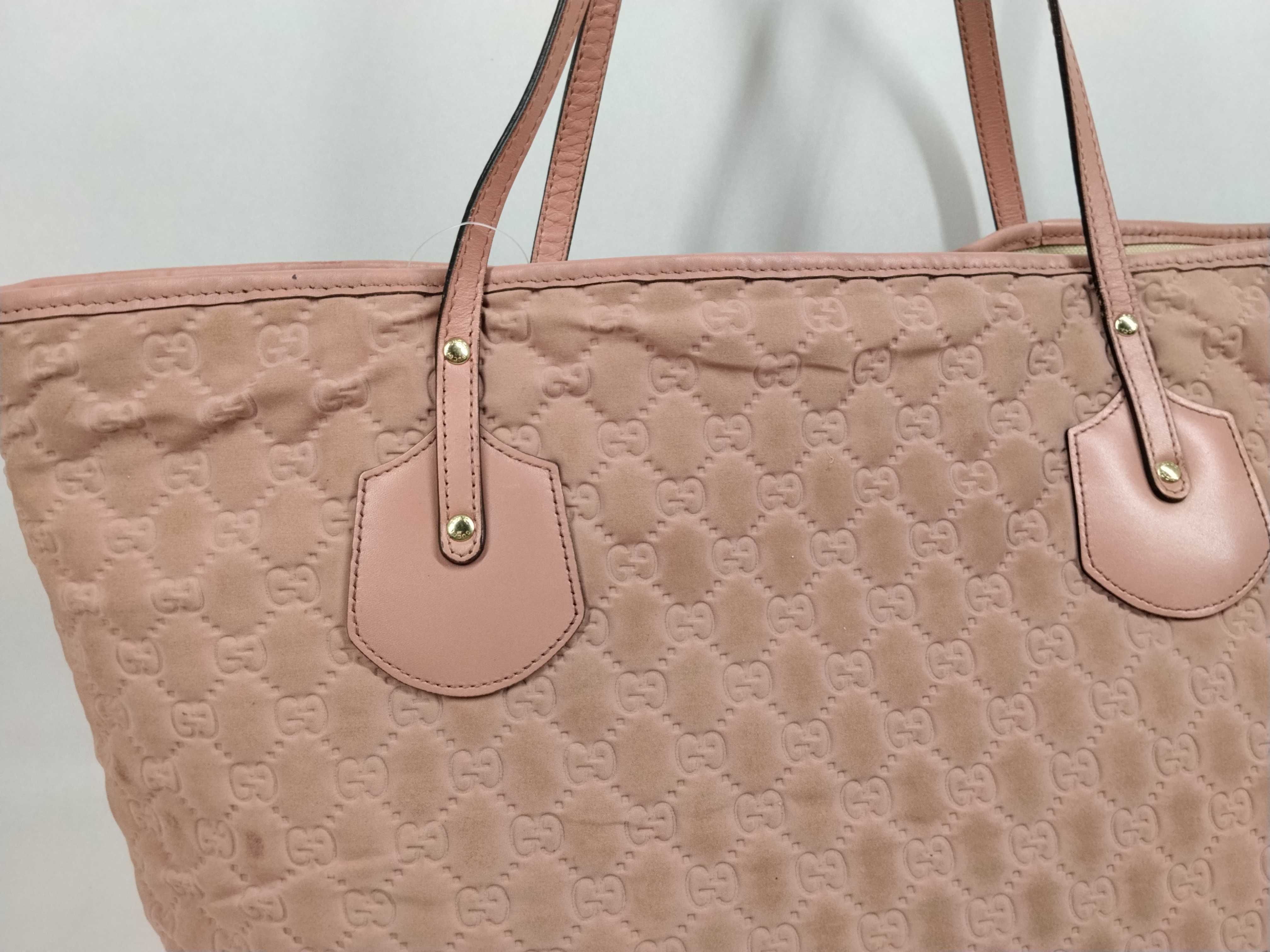 GG Nylon Tote Bag (Pink) — view 3