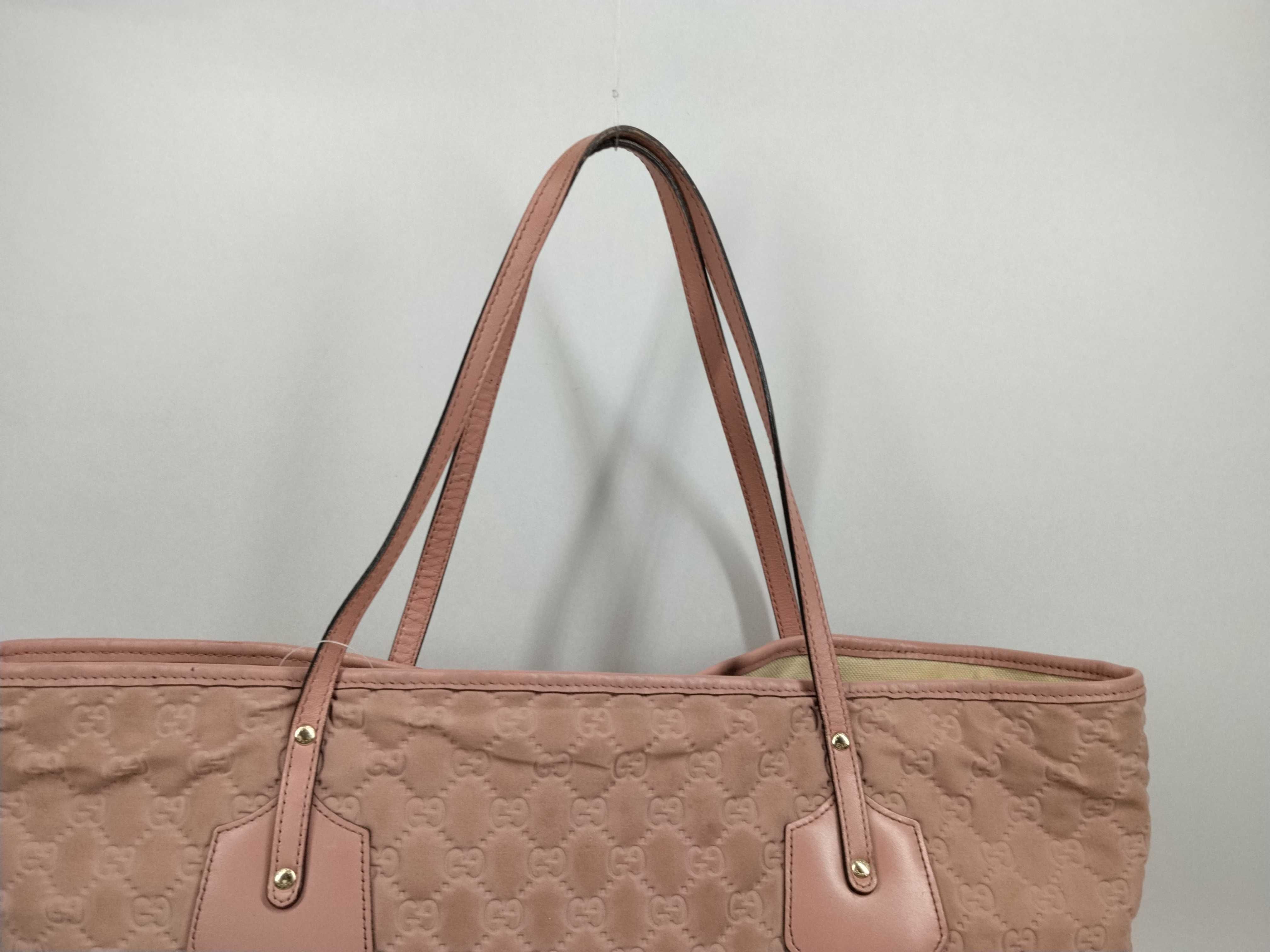GG Nylon Tote Bag (Pink) — view 4