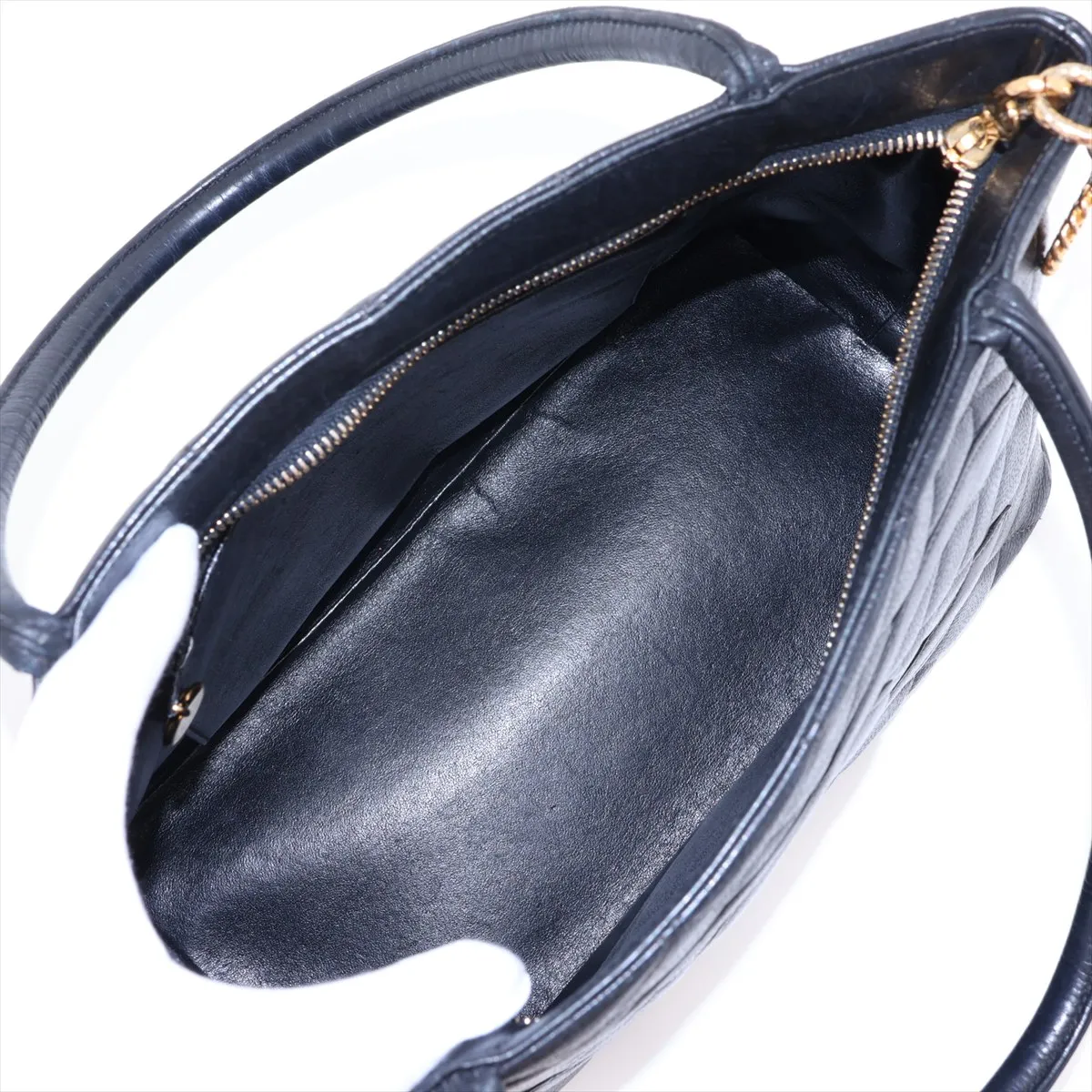 Reissue Caviar Skin Tote Bag, Black with Gold Hardware, 4450508, Series 4 — view 7