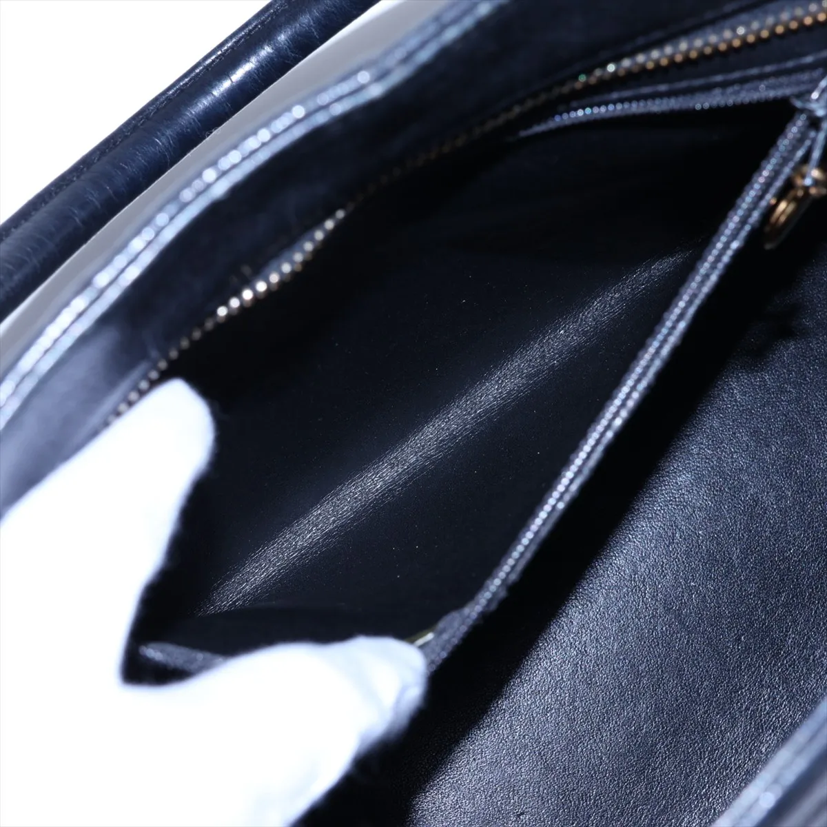 Reissue Caviar Skin Tote Bag, Black with Gold Hardware, 4450508, Series 4 — view 8