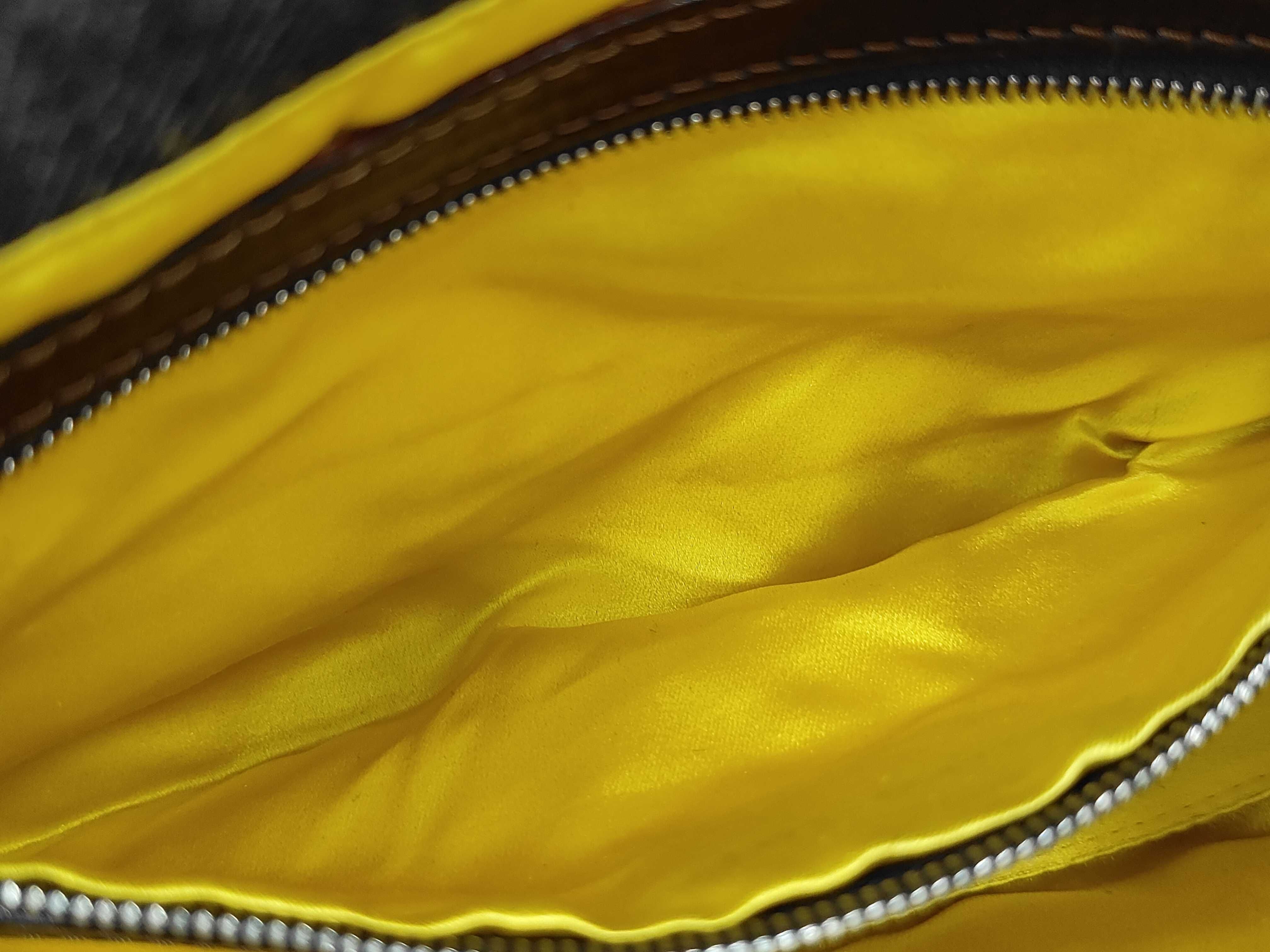 Mamma Bucket Flower Bijou Denim Shoulder Bag — view 9