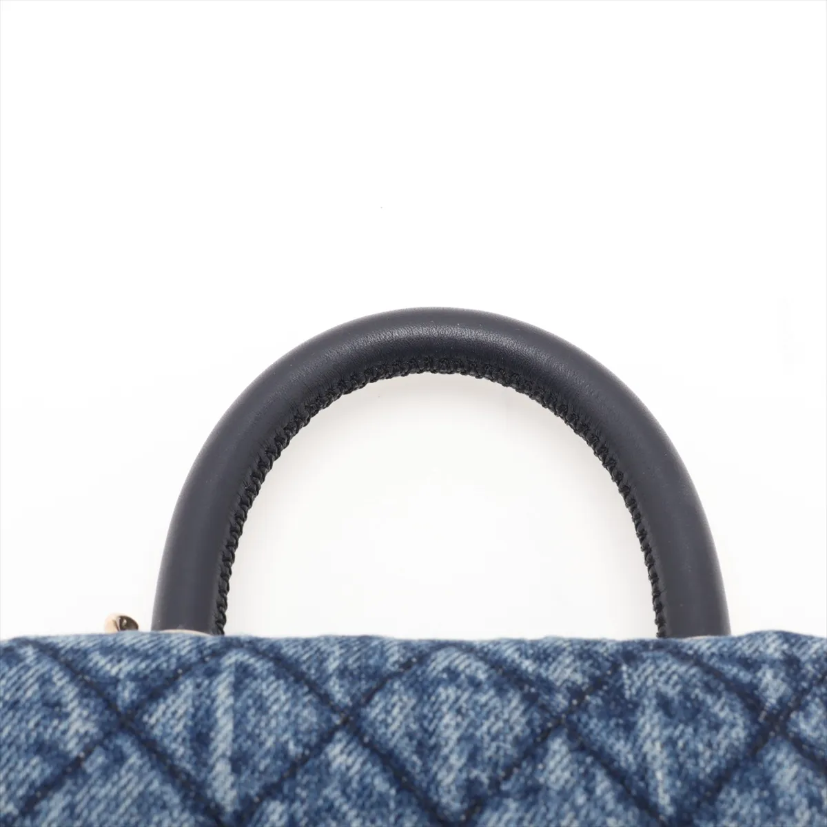 [Individually packaged] Chanel Coco Handle Mini Denim x Leather 2-Way Handbag, Blue, Gold Hardware, EHL3HNL3, Random Serial Number — view 6