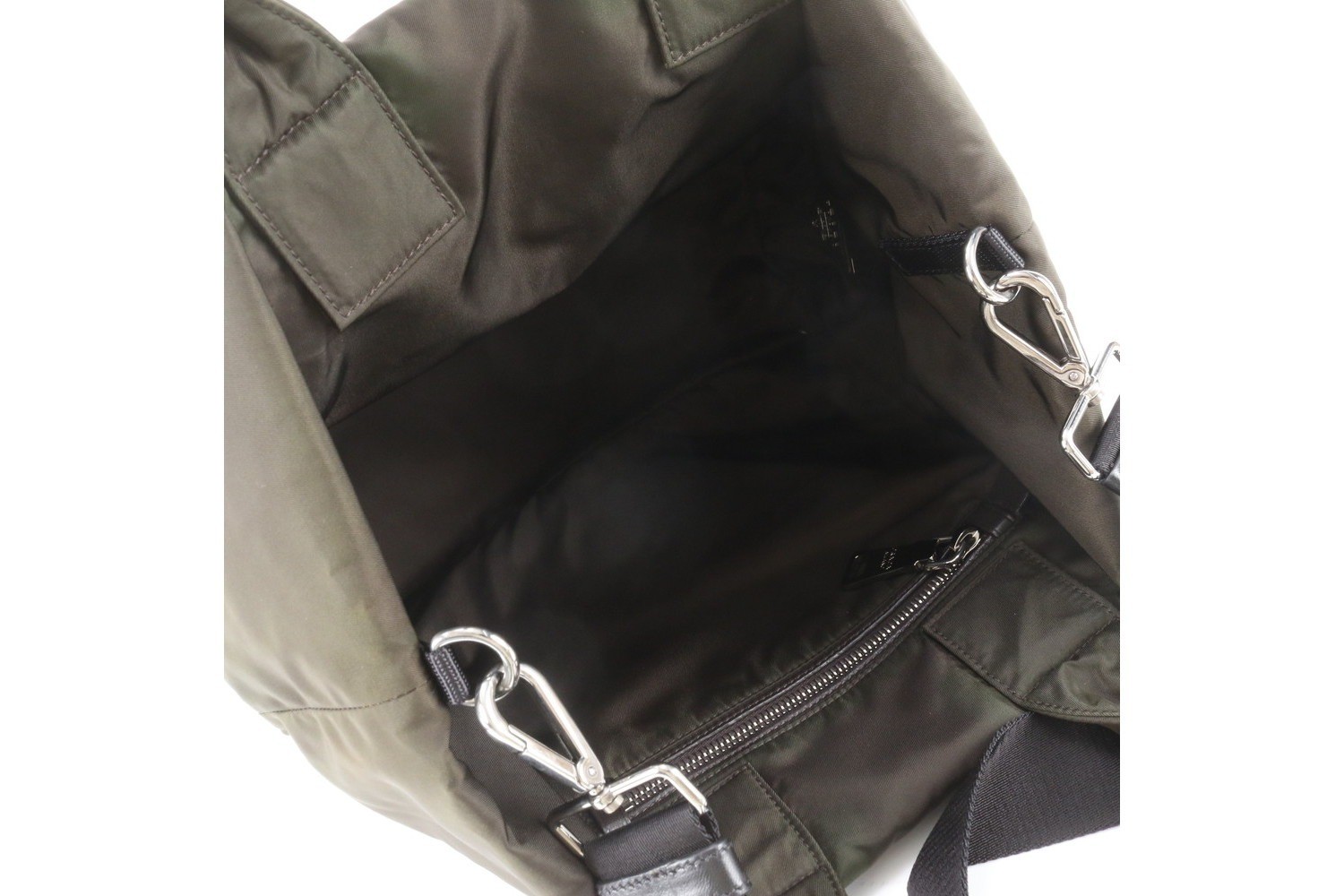 Reversible nylon 2-way shoulder bag with guarantee (BN1959) — view 9