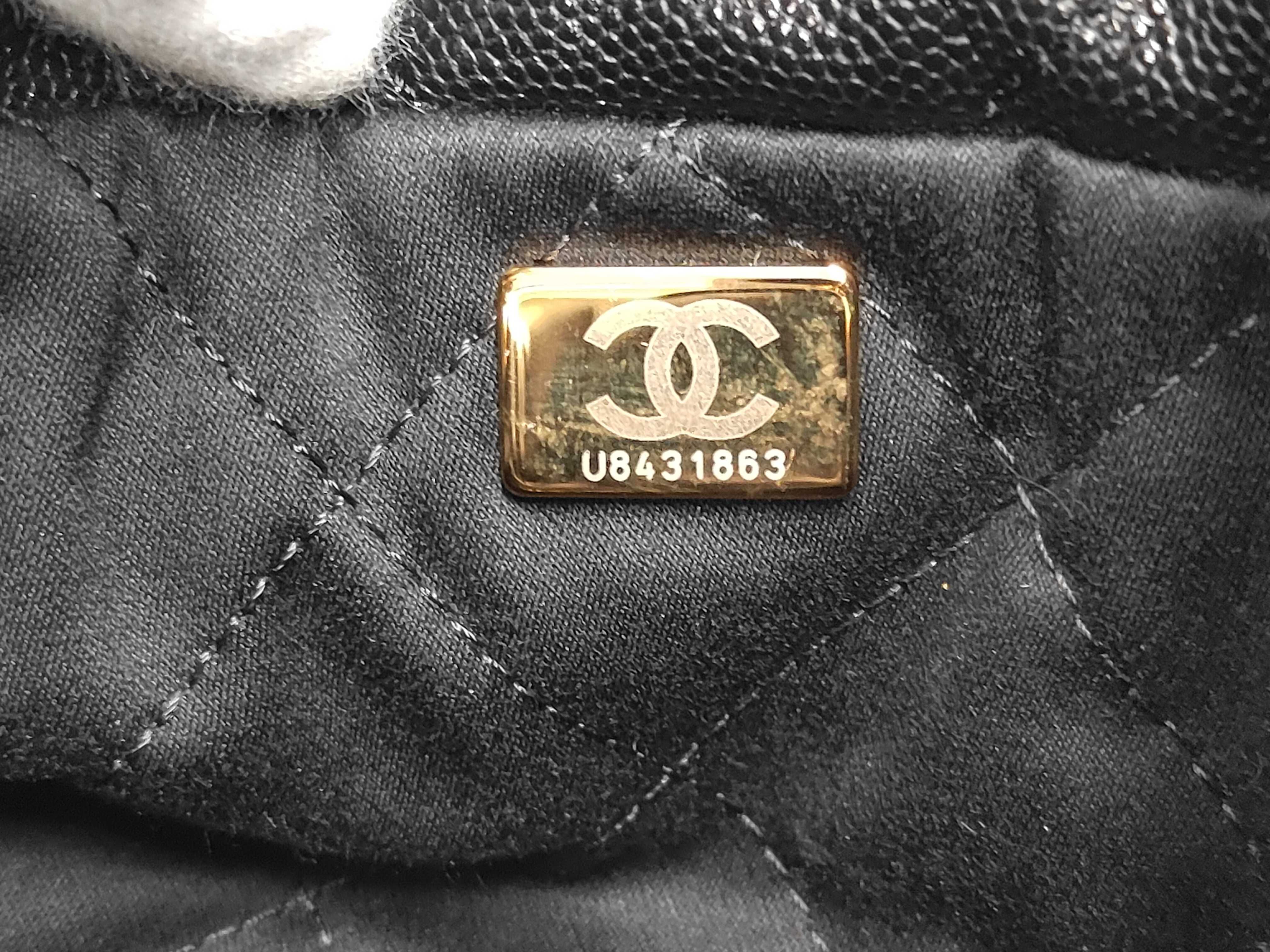 BAG CAVIAR SKIN AS3980 CHANEL22 MINI 2WAY MICROCHIPPED U8431863 & Shoulder Bag — view 10