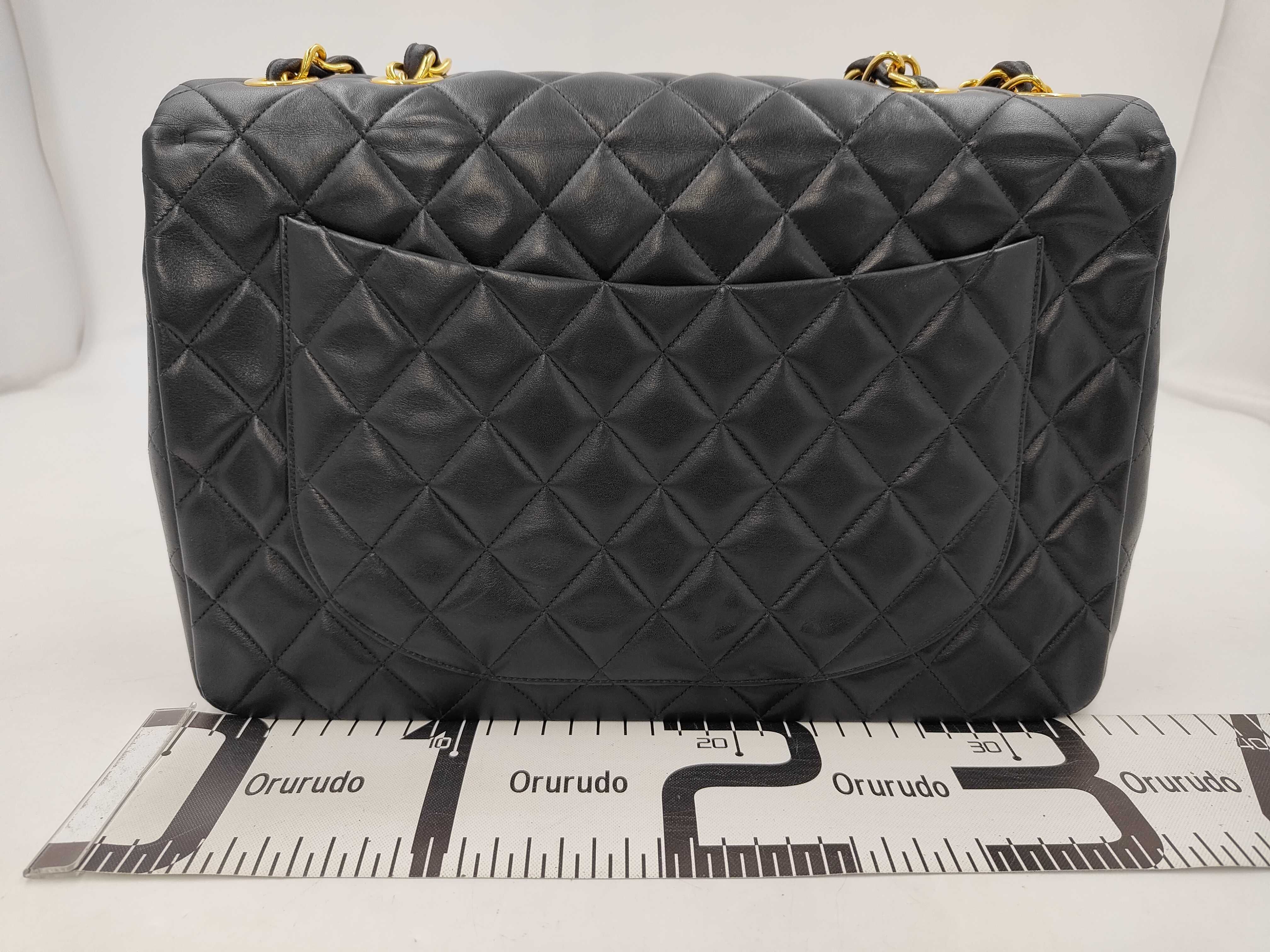 Lambskin Large Matelassé Shoulder Bag (Seal faint) — view 2