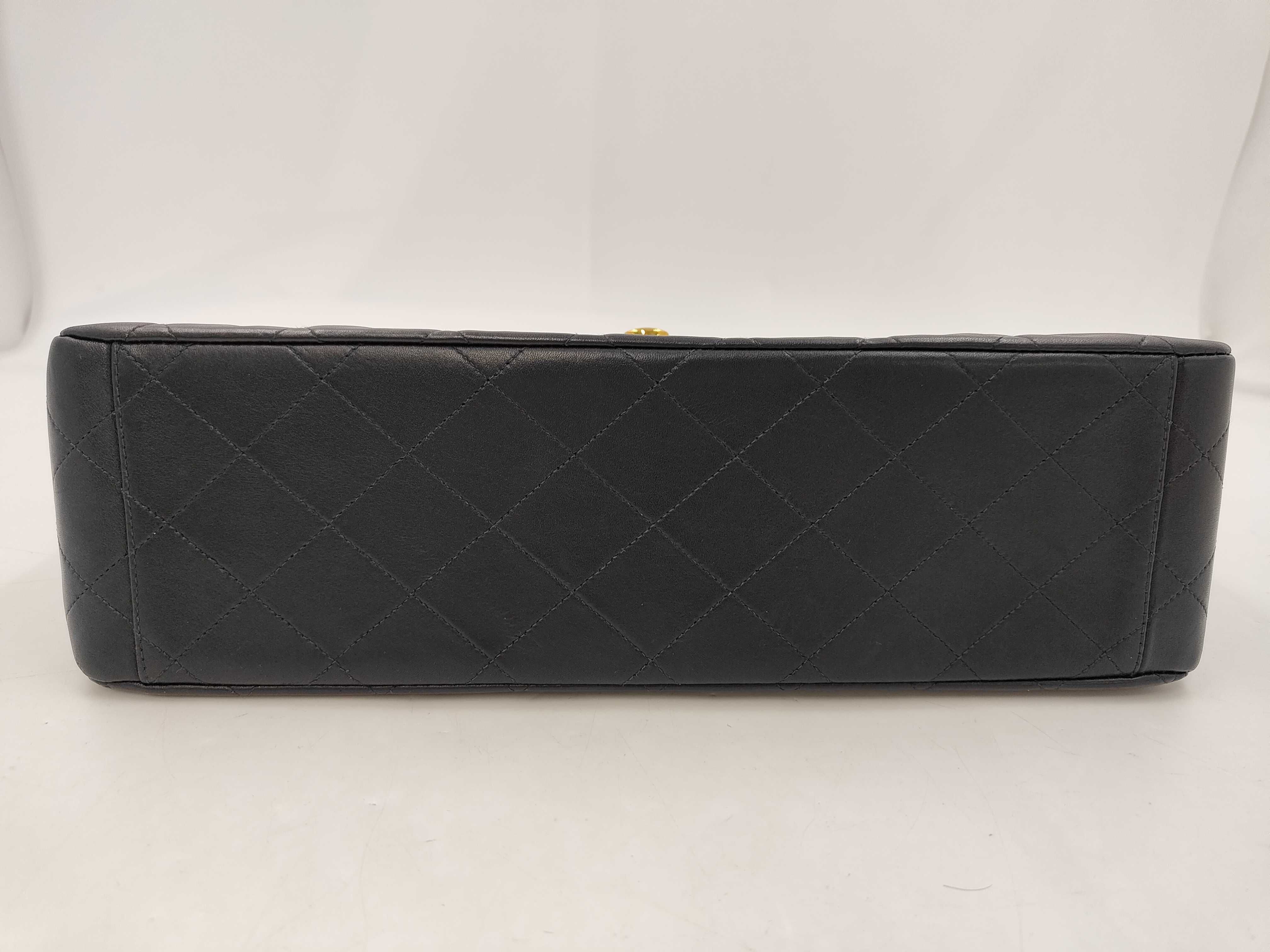 Lambskin Large Matelassé Shoulder Bag (Seal faint) — view 6