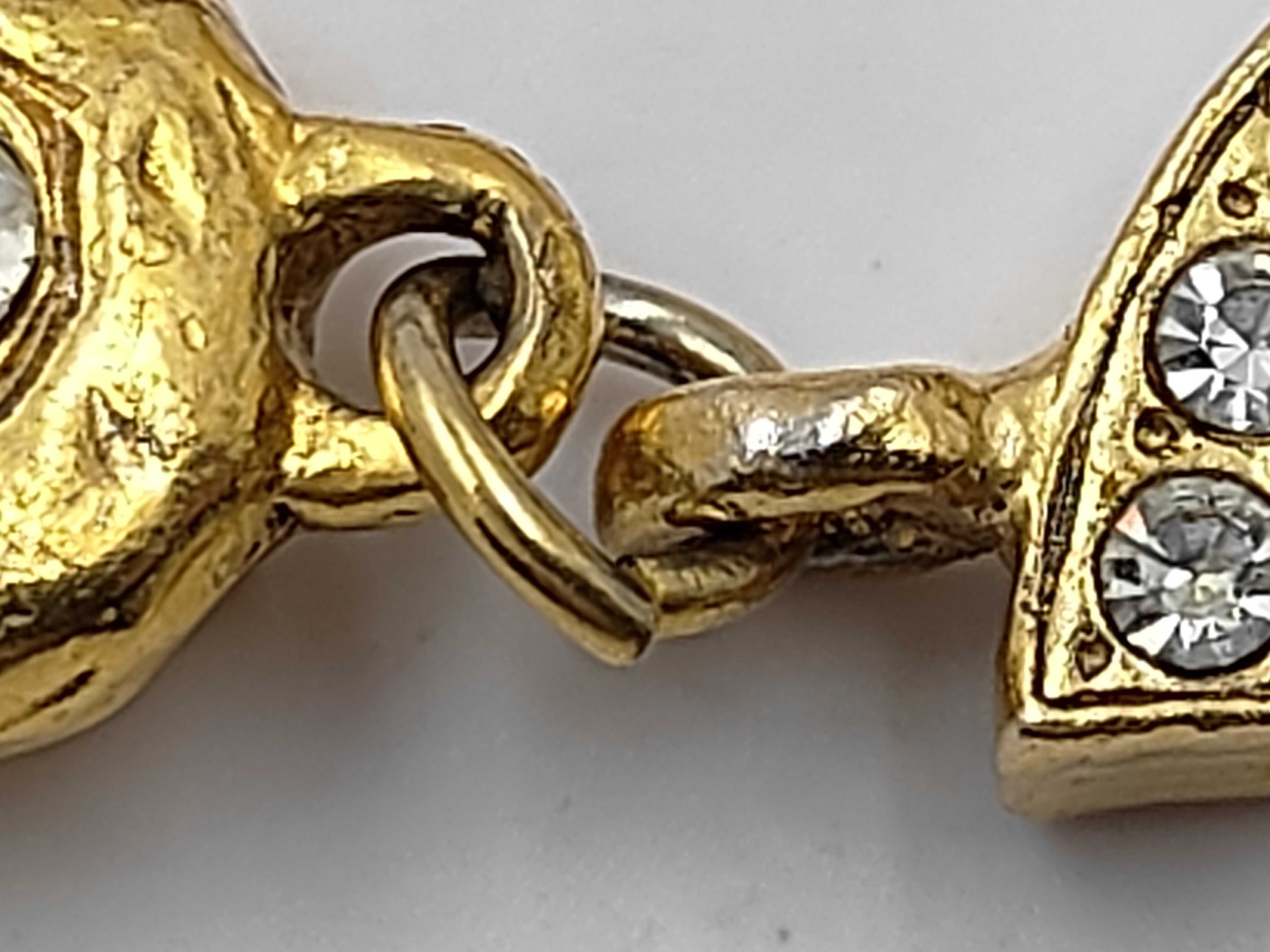 Coco Mark Rhinestone Necklace — view 13