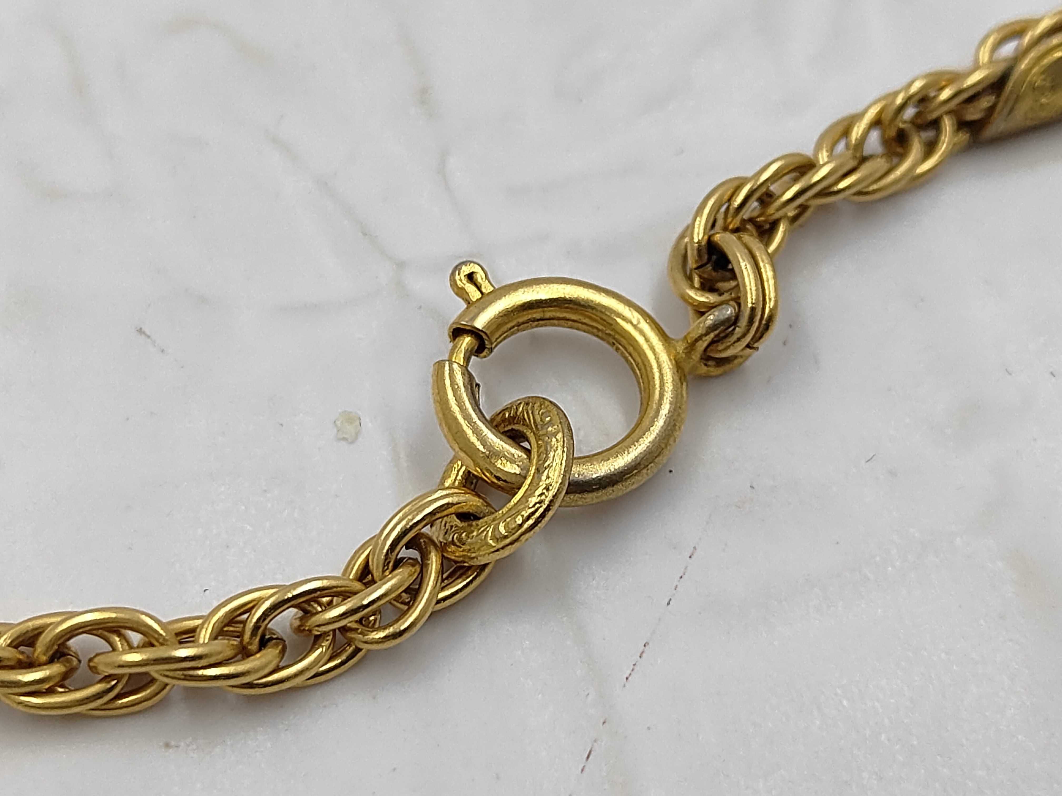 Coco Mark Rhinestone Necklace — view 4