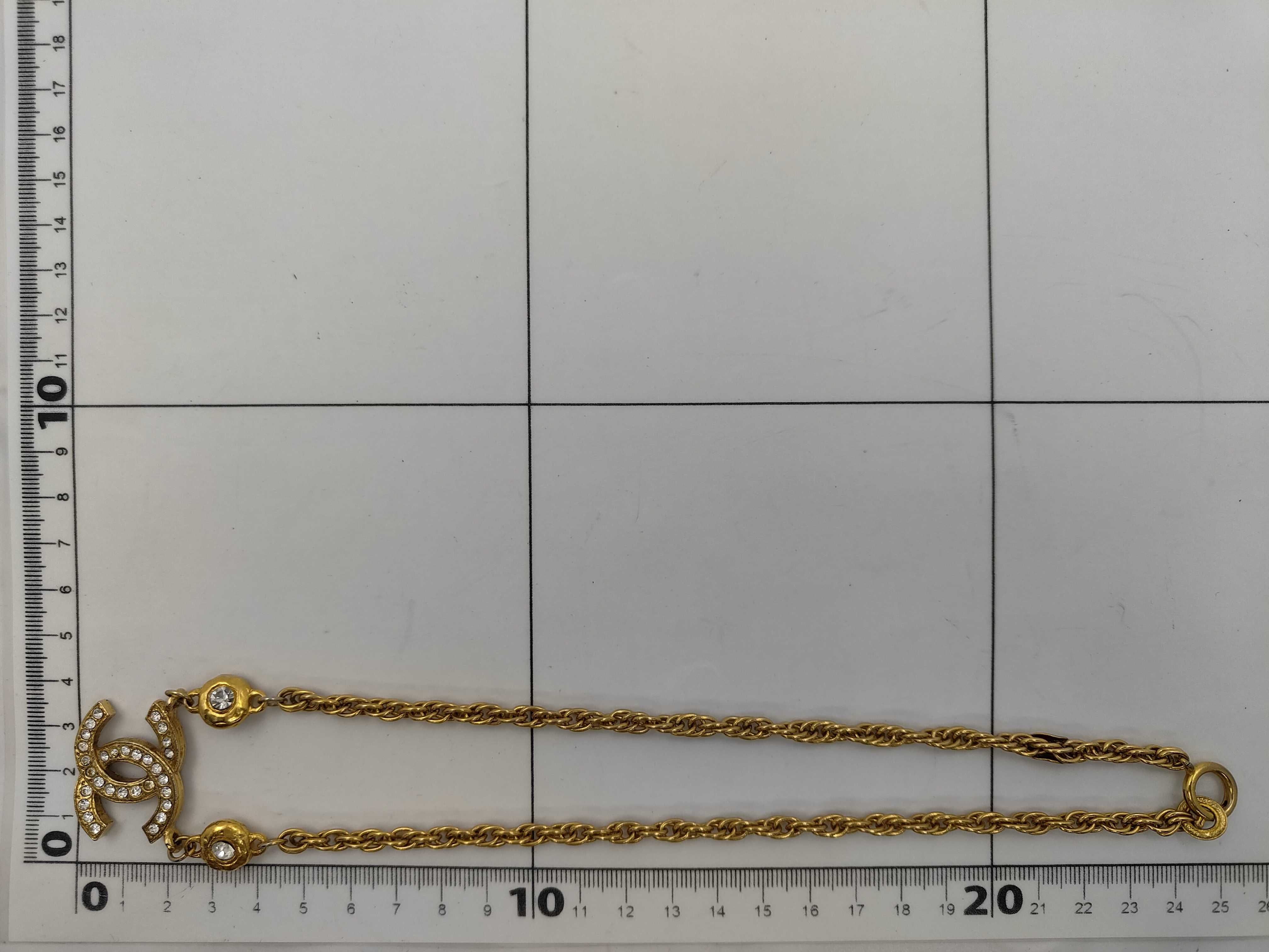Coco Mark Rhinestone Necklace — view 7