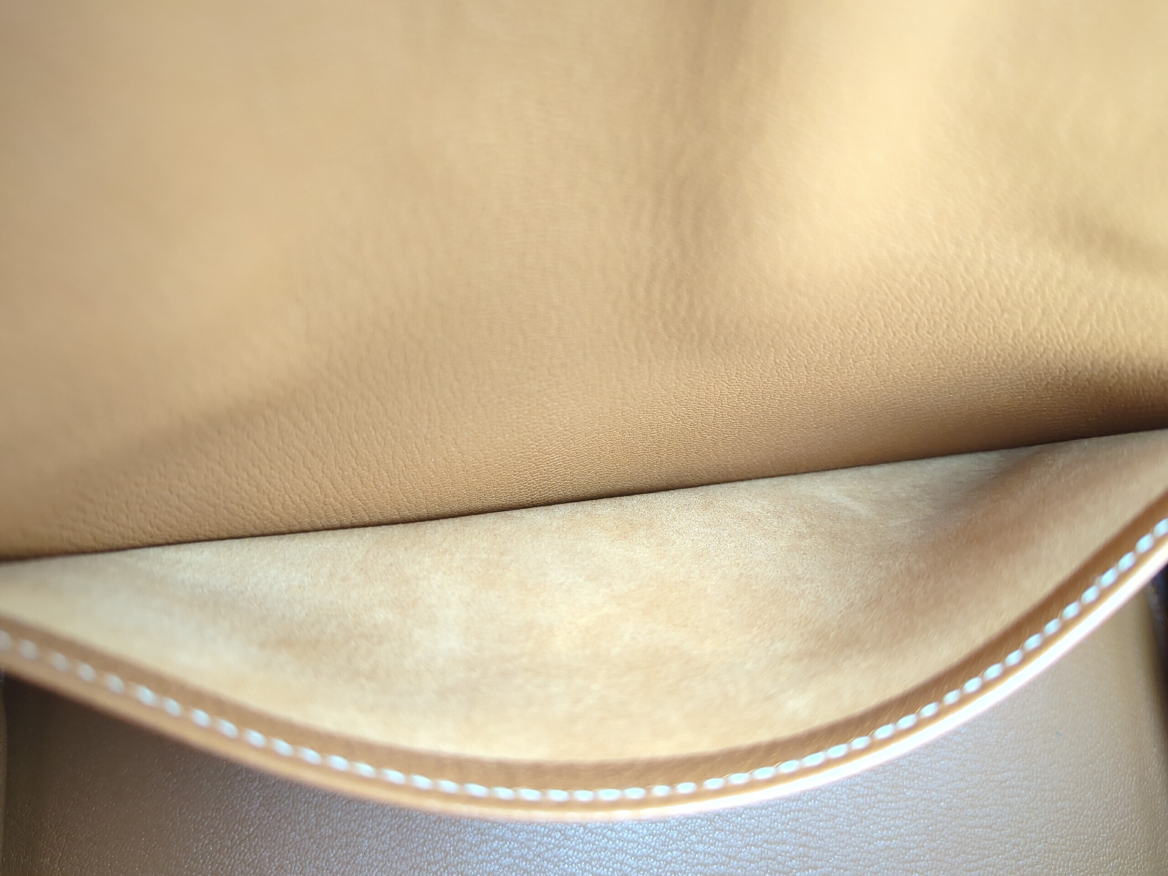 Birkin 30 Togo Gold Silver Hardware I Stamp Tote Bag — view 11