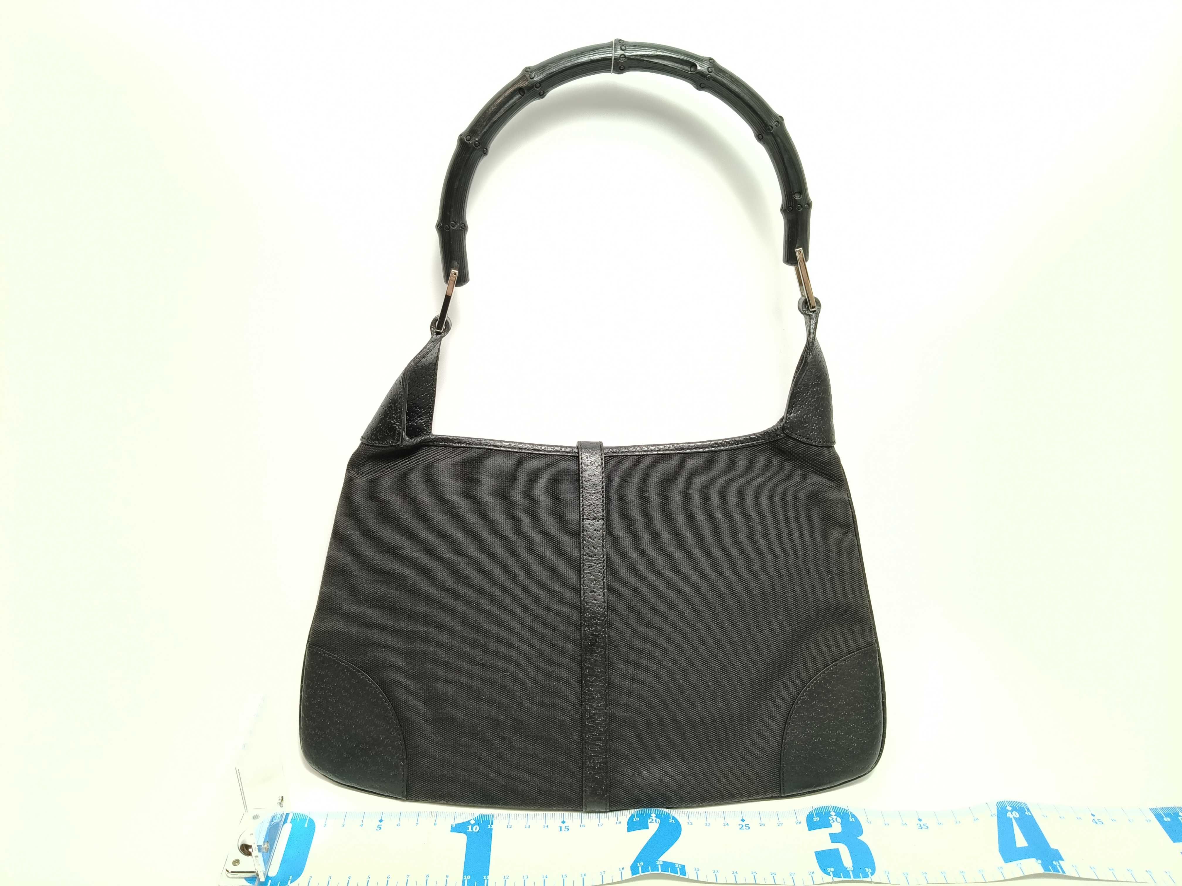 Bamboo Gucci Kandinsky Jackie Bamboo Black One Shoulder Bag 001 4060 Shoulder Bag — view 2