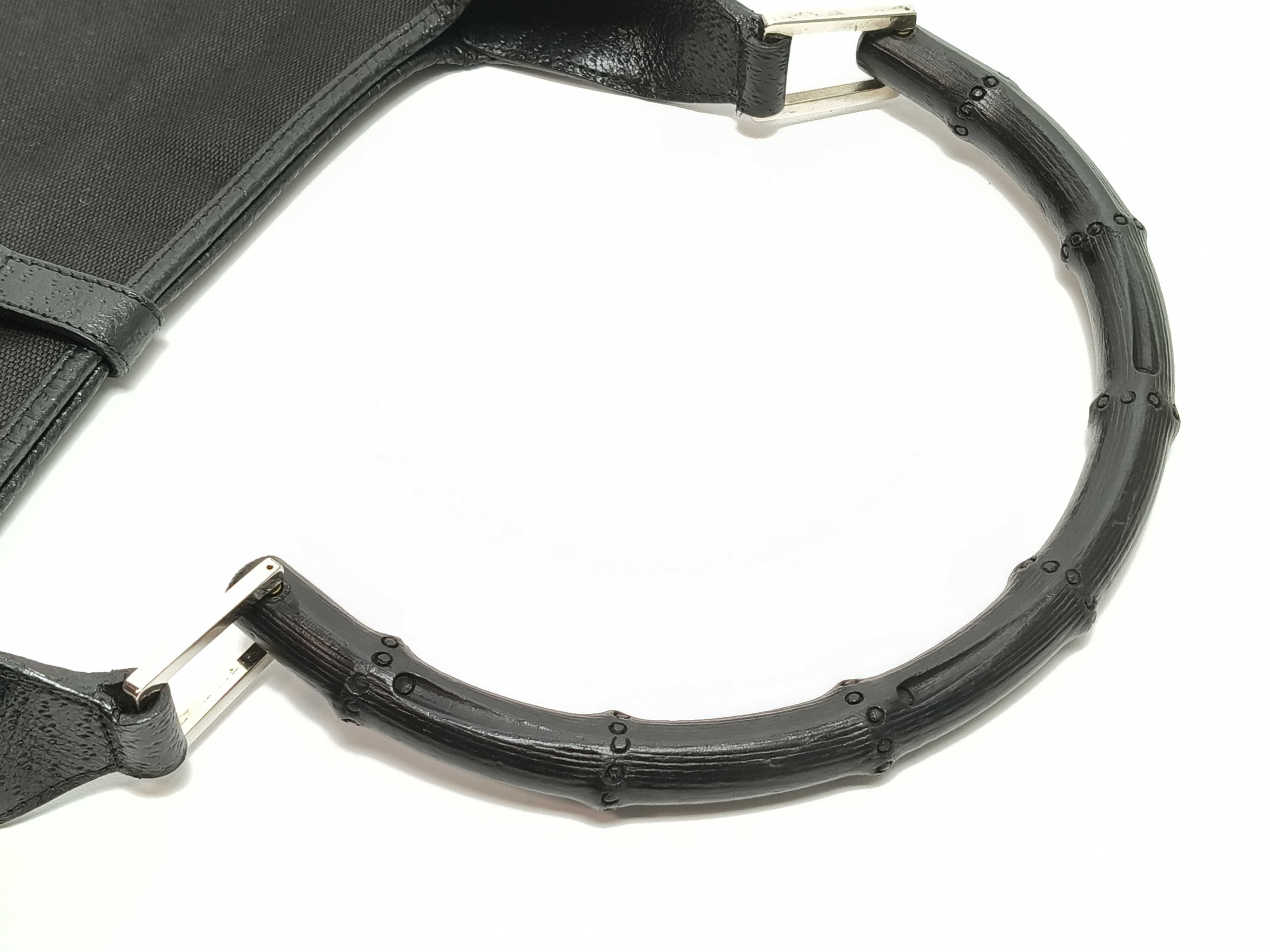 Bamboo Gucci Kandinsky Jackie Bamboo Black One Shoulder Bag 001 4060 Shoulder Bag — view 3