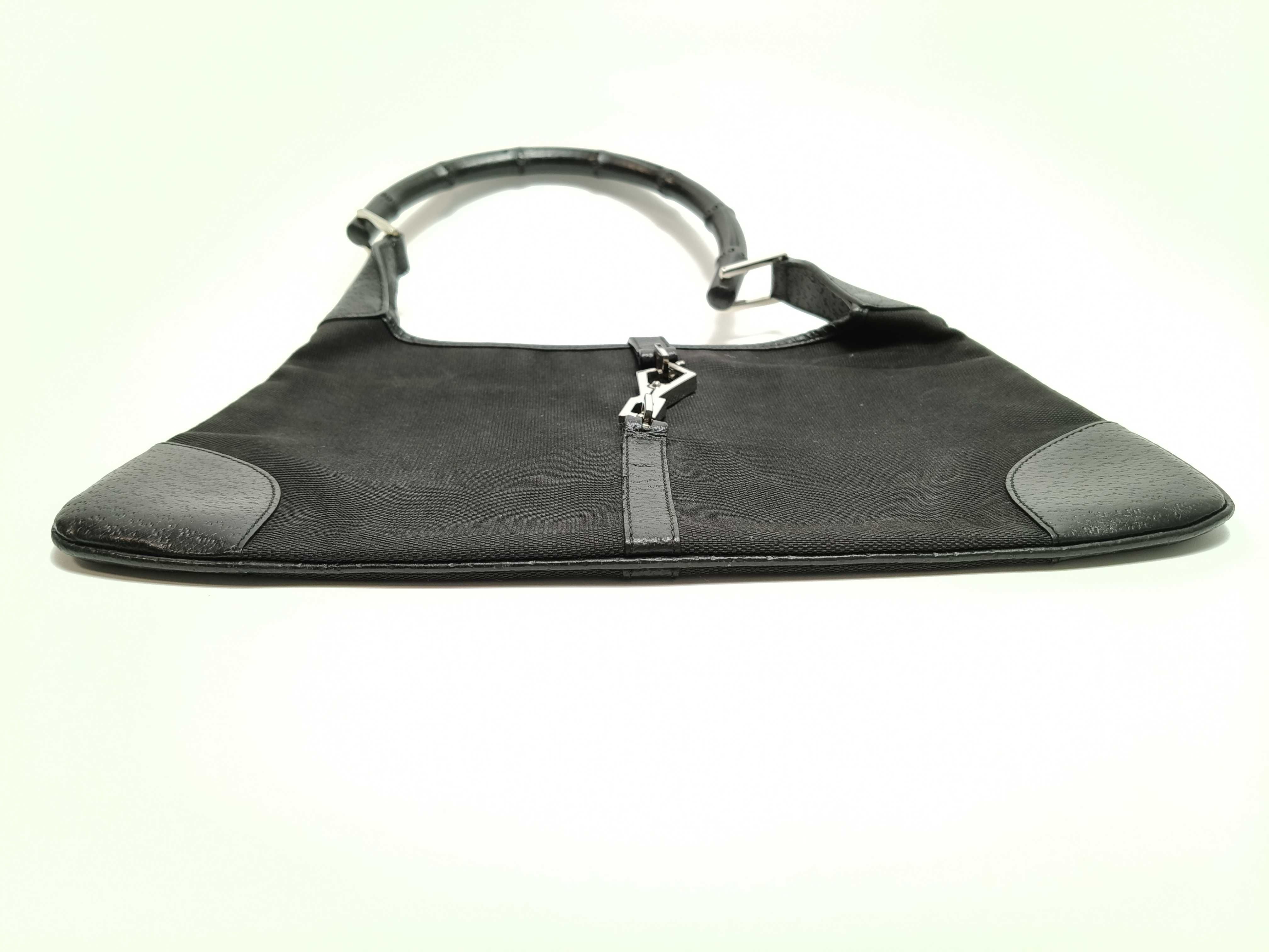 Bamboo Gucci Kandinsky Jackie Bamboo Black One Shoulder Bag 001 4060 Shoulder Bag — view 7