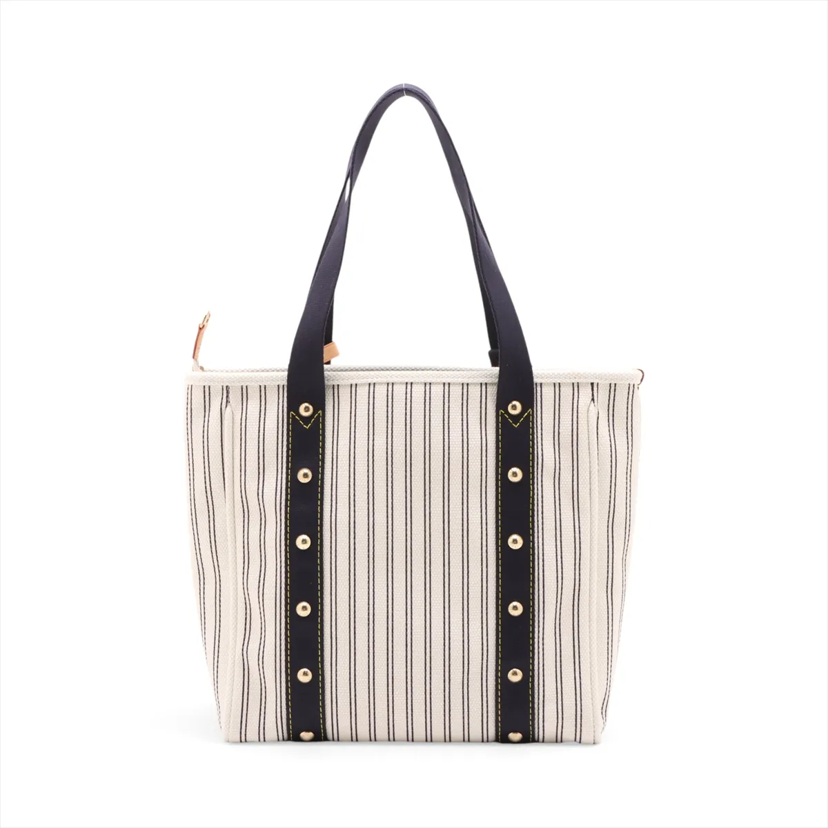 Antigua Hippo MM M40132 SP1017 White x Navy with initials — view 2