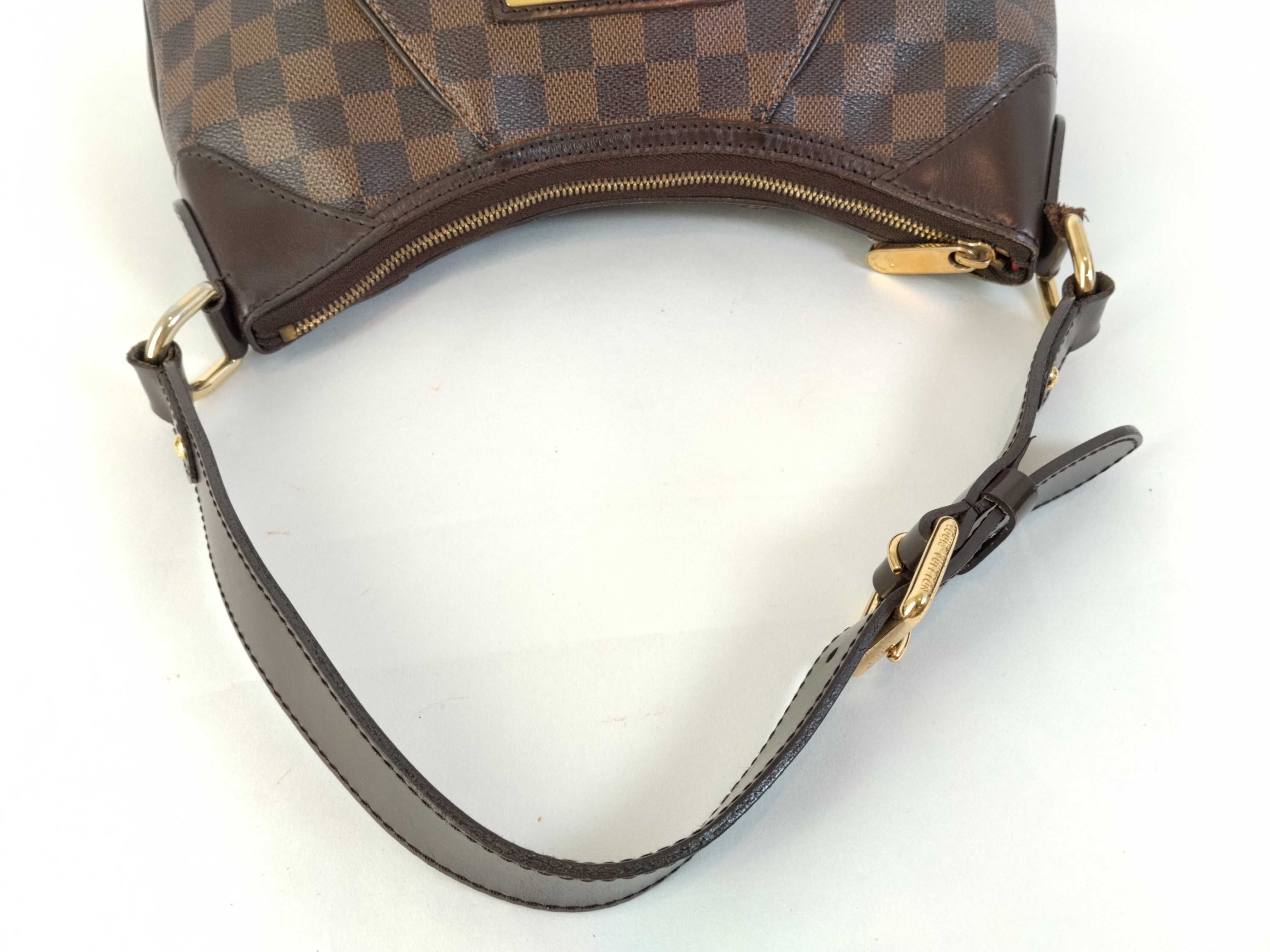Damier Thames PM N48180 AR2100 Brown Shoulder Bag — view 3