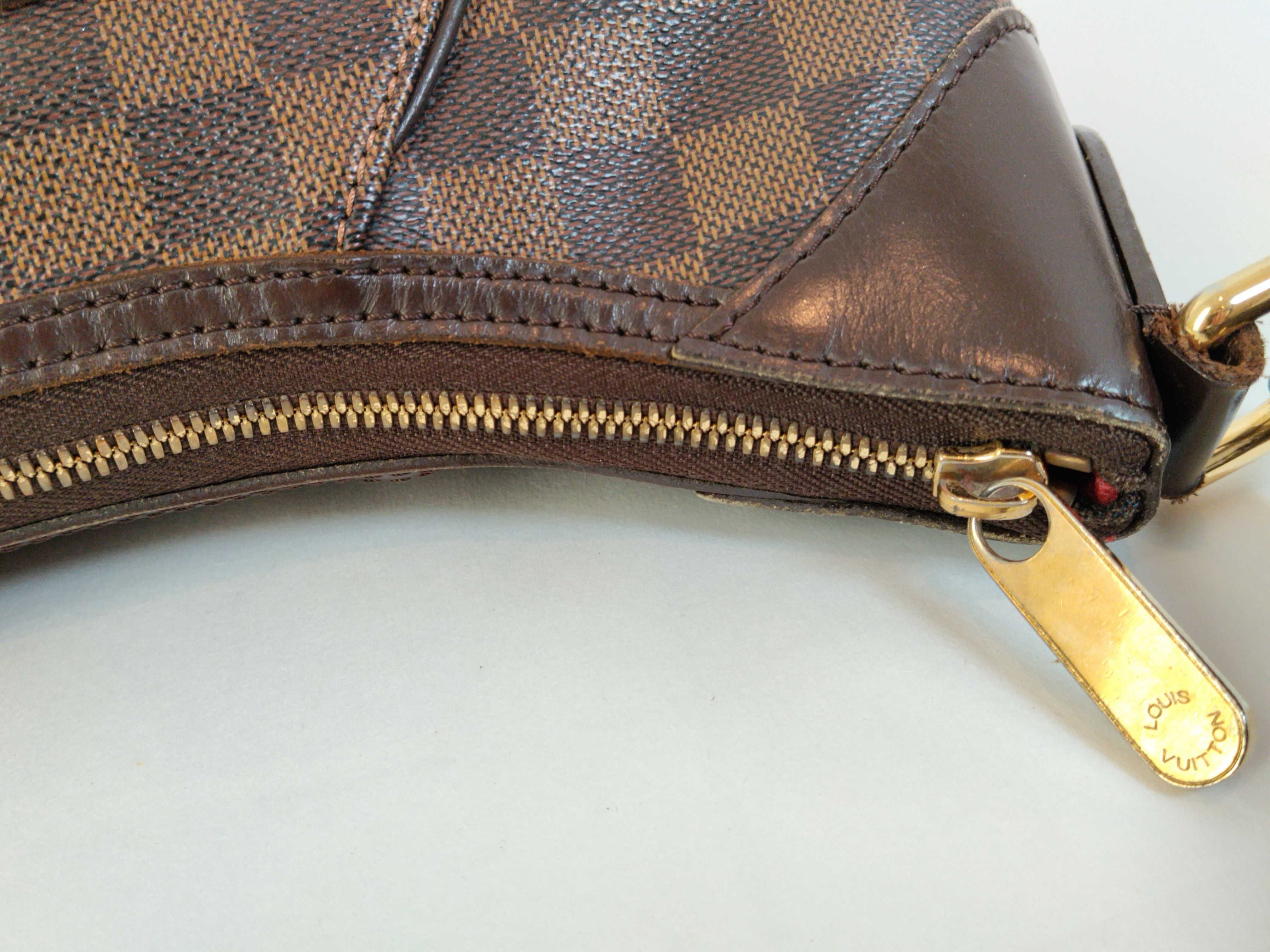Damier Thames PM N48180 AR2100 Brown Shoulder Bag — view 9