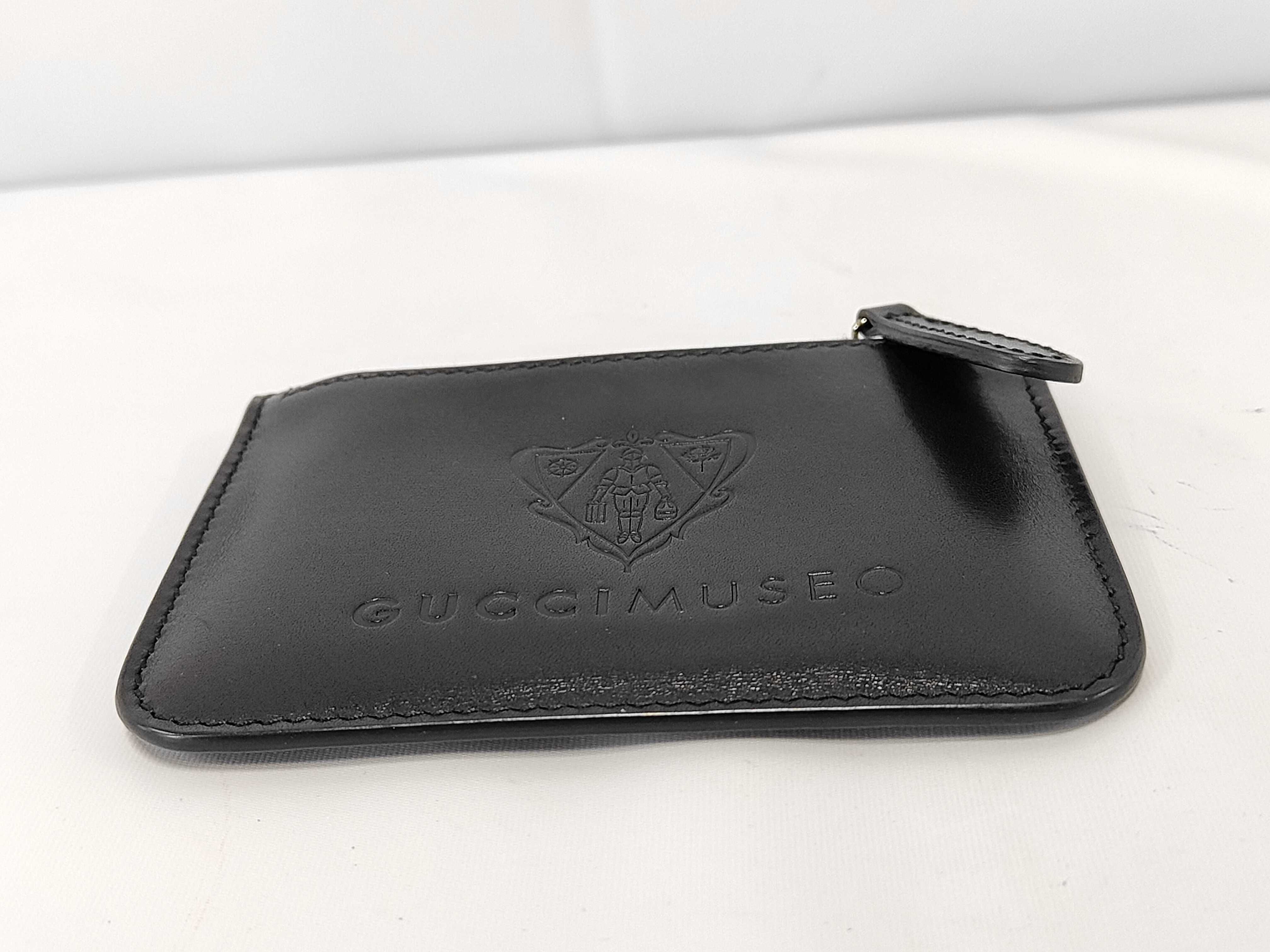 GUCCIMUSEO Micro GG Leather Coin Case — view 3