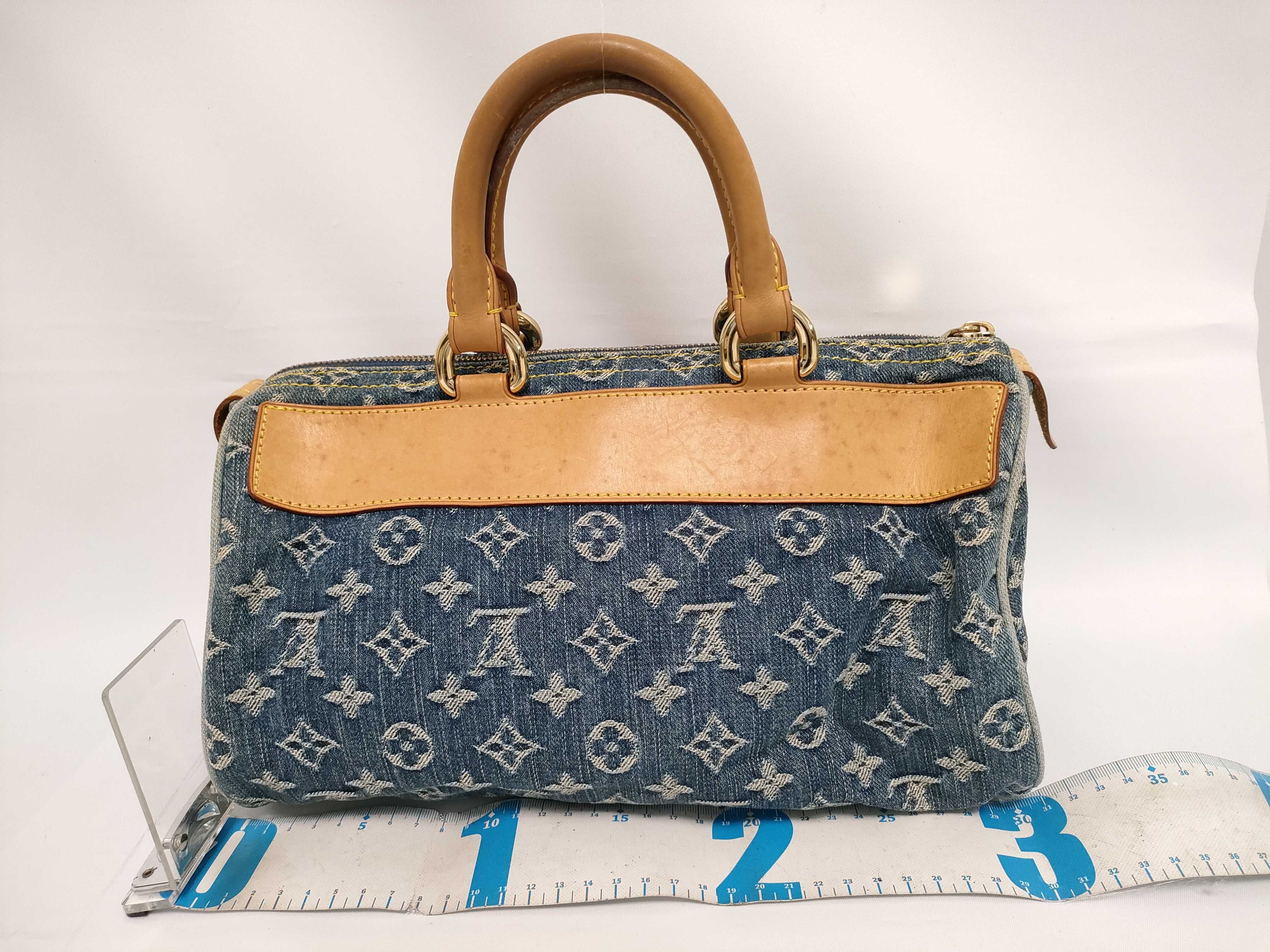 Monogram Denim Handbag — view 2