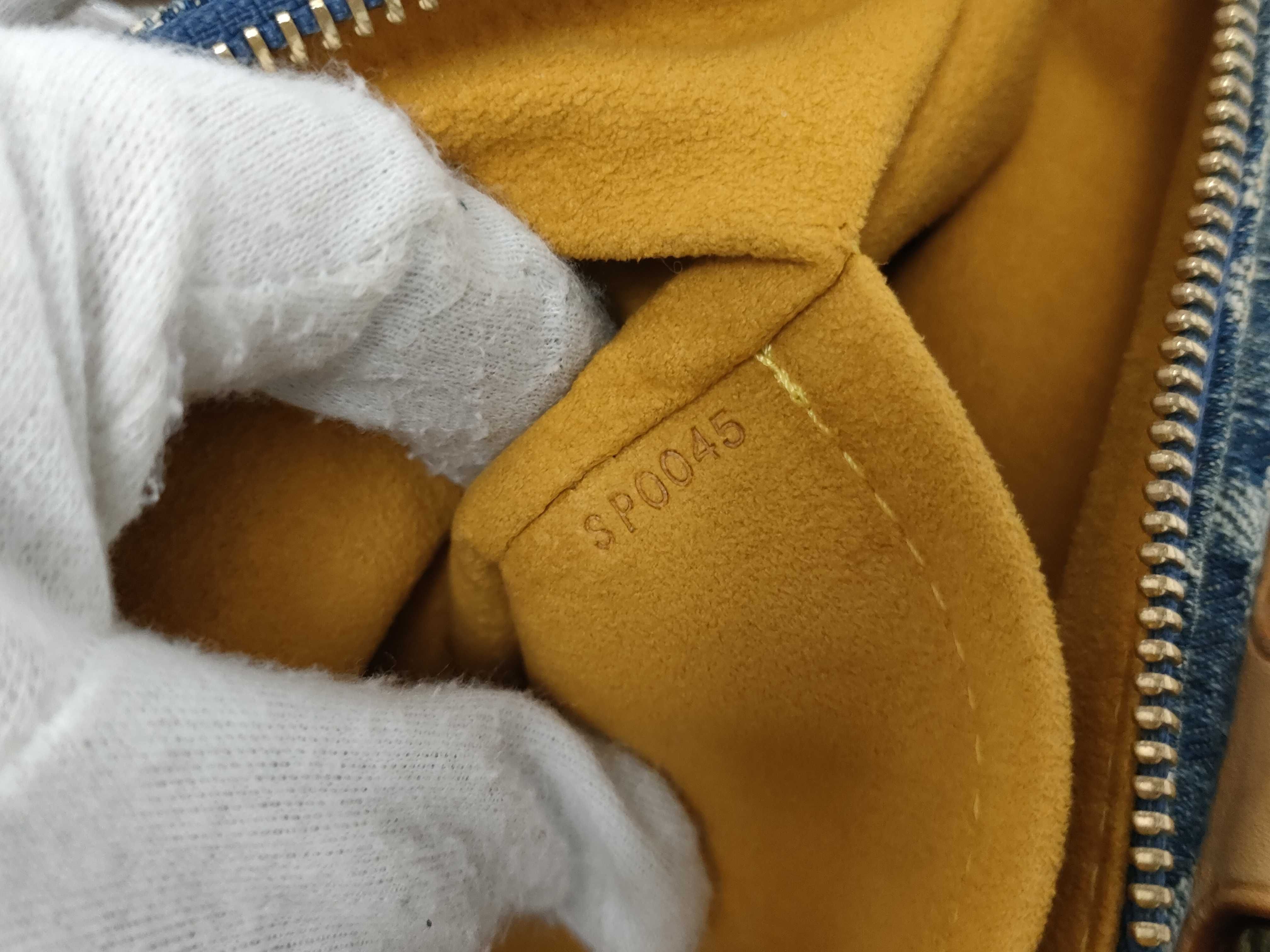 Monogram Denim Handbag — view 12