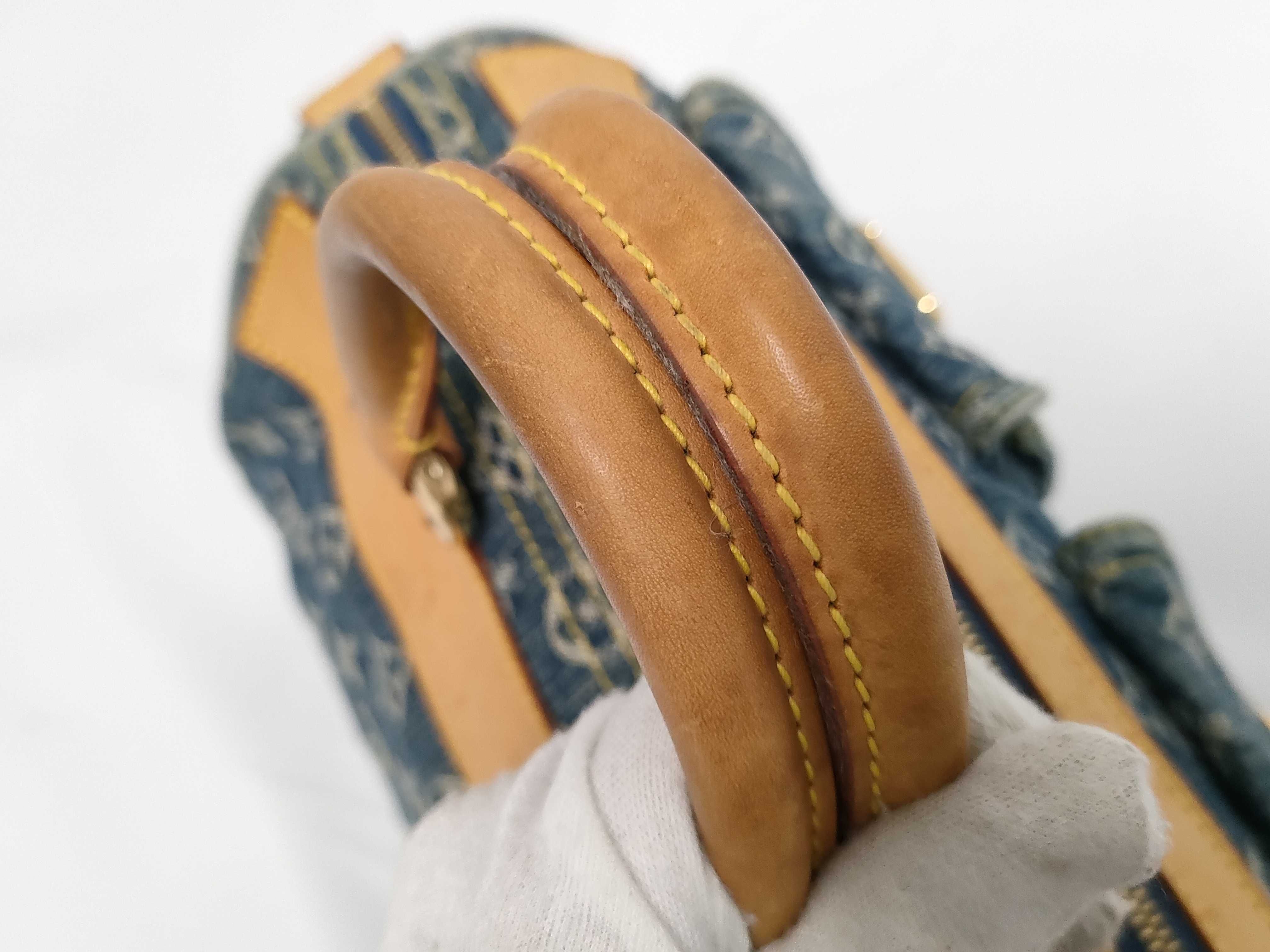 Monogram Denim Handbag — view 6