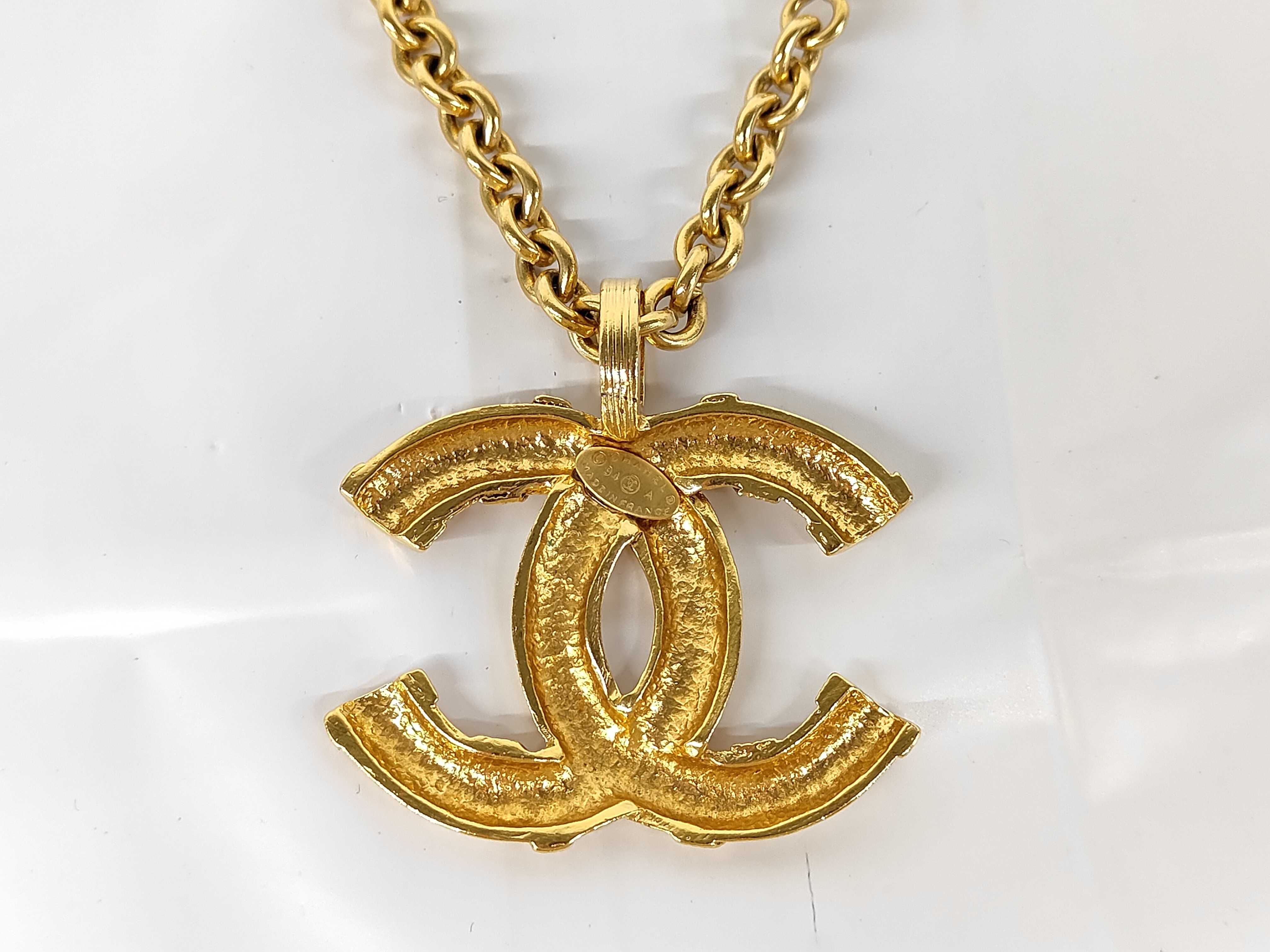 Coco Mark Long Vintage Necklace — view 2