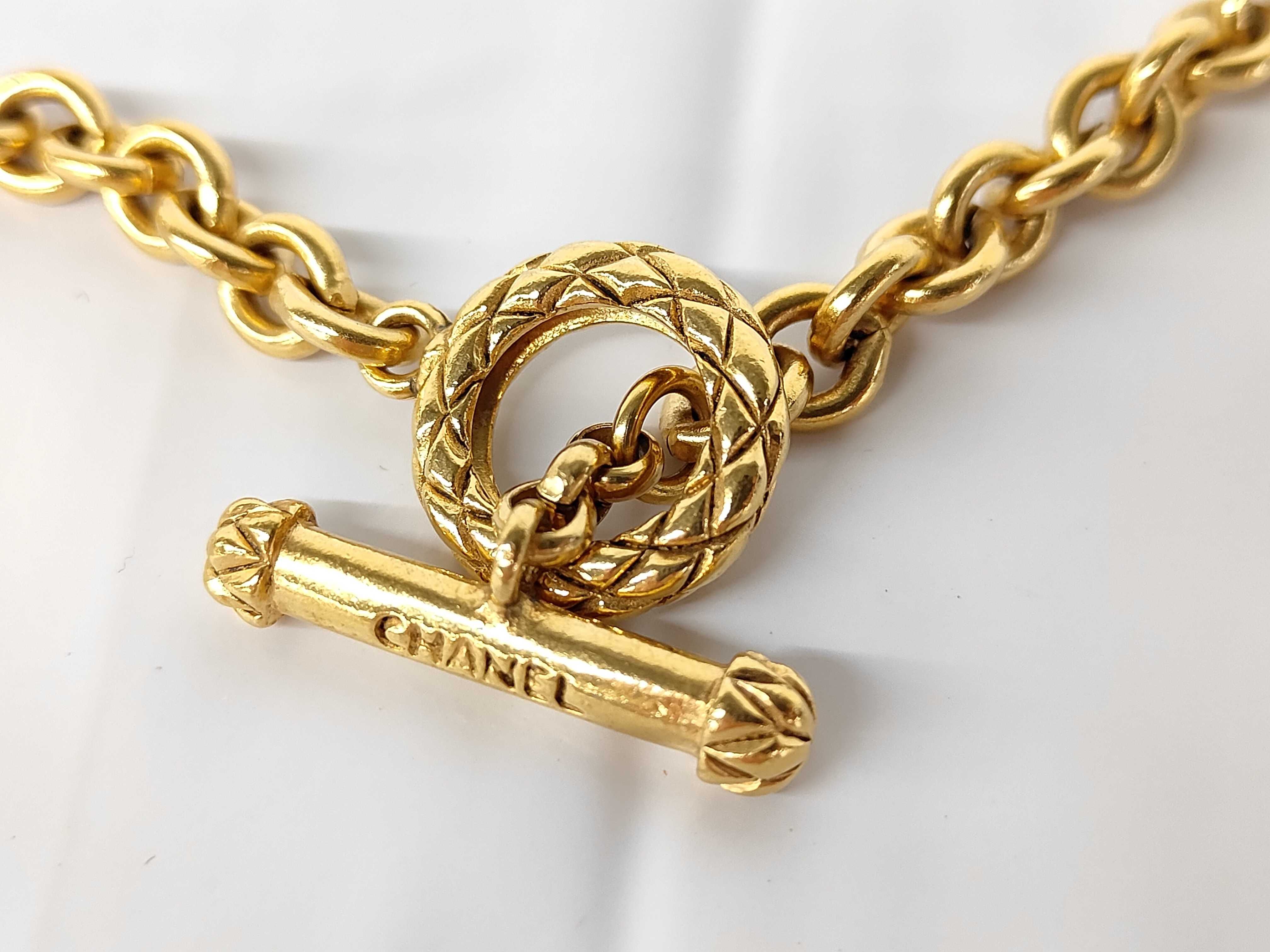 Coco Mark Long Vintage Necklace — view 4