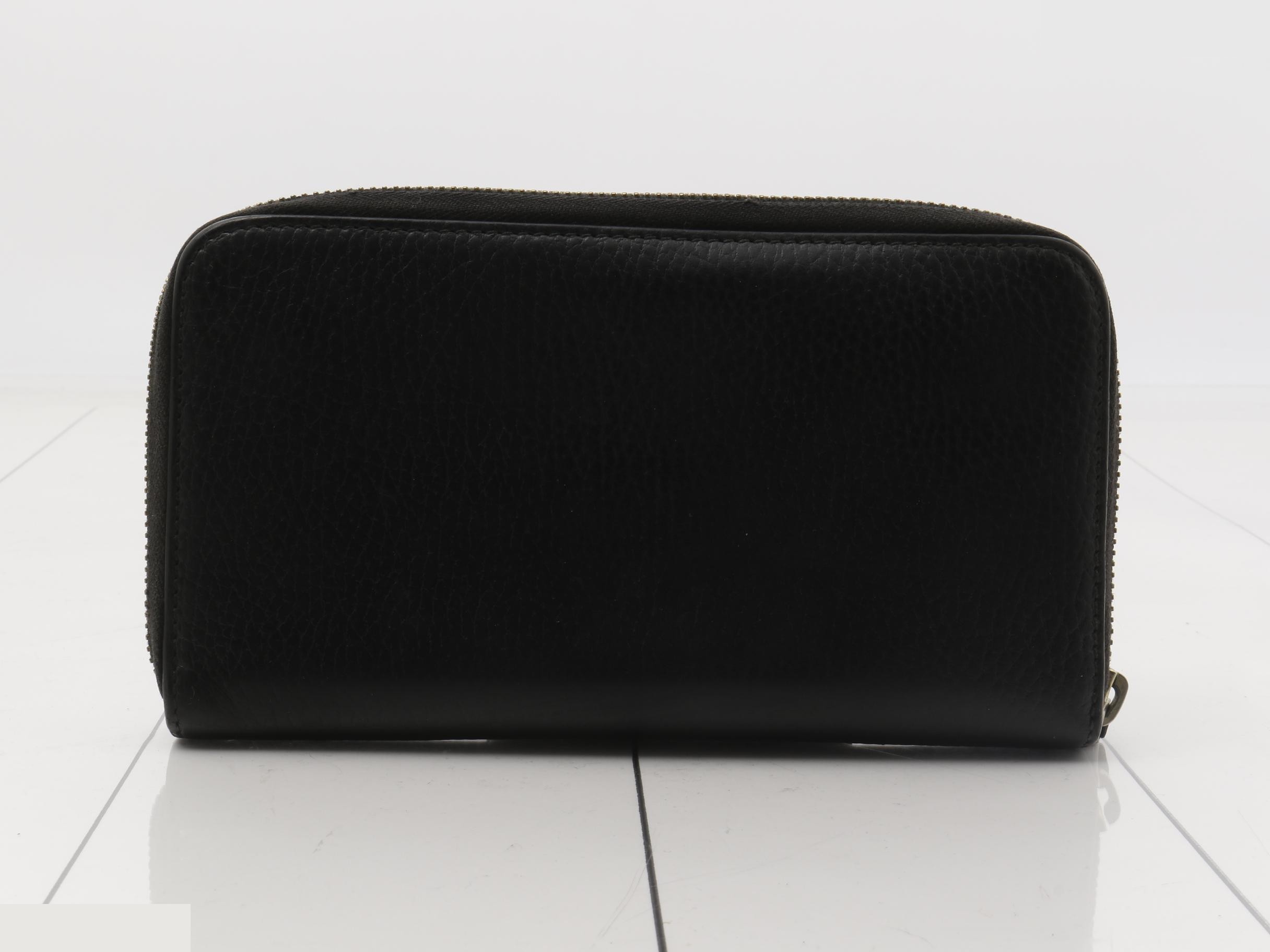 Interlocking G Zip-Around Wallet — view 2