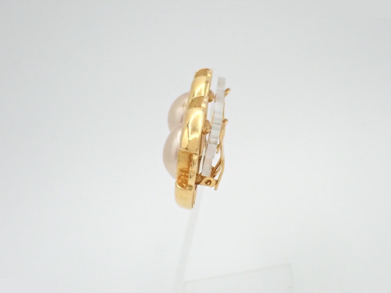 Earrings, with comments, 2, 9 — view 3