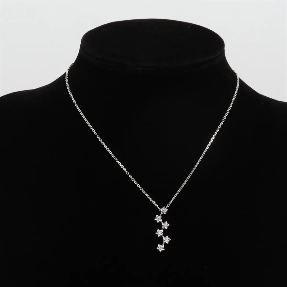 Comet Diamond Necklace, 750 (WG), 7.4g, 12K 528 — view 5