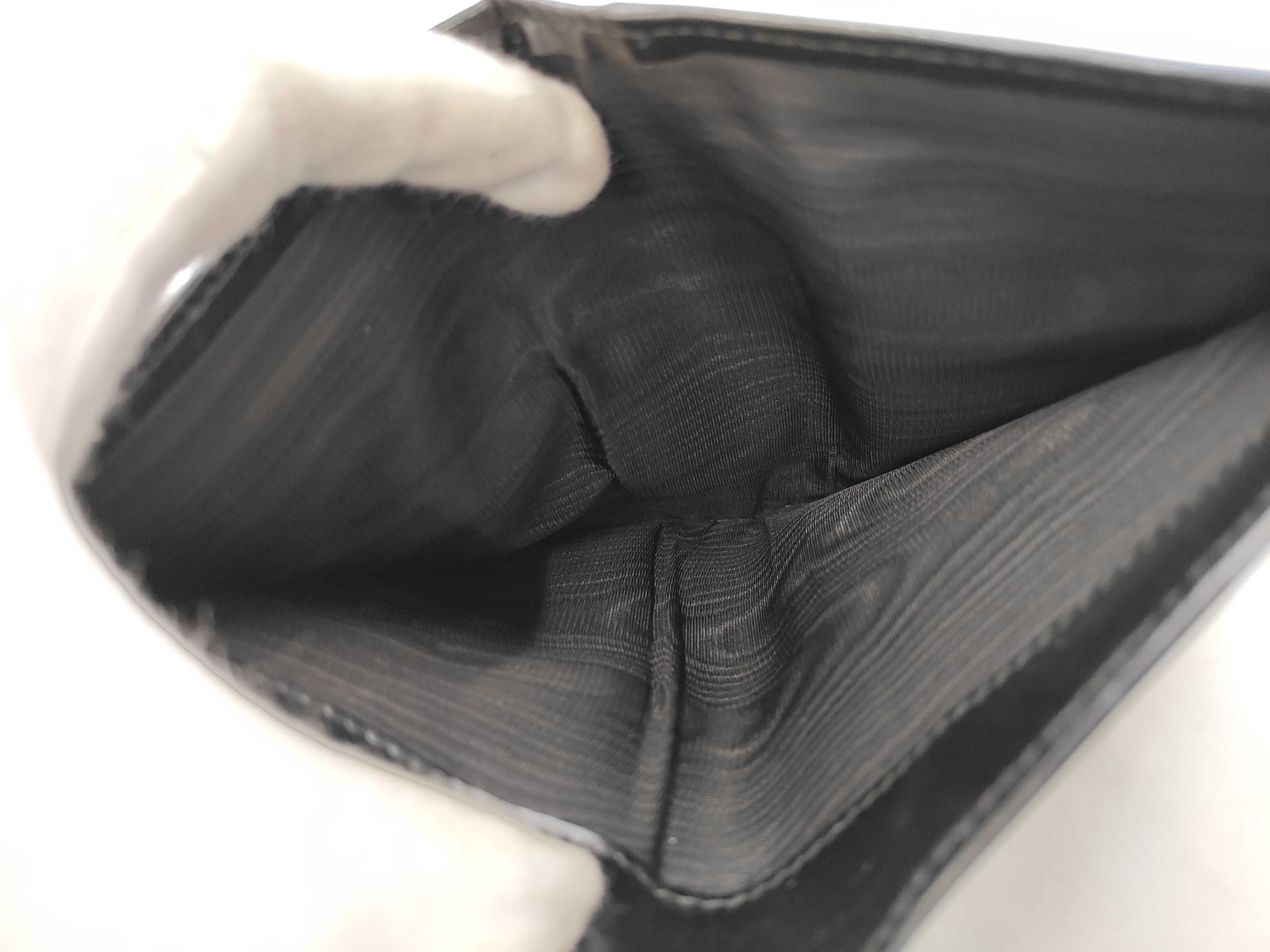 bi-fold wallet, leather, black, IM0703 — view 6