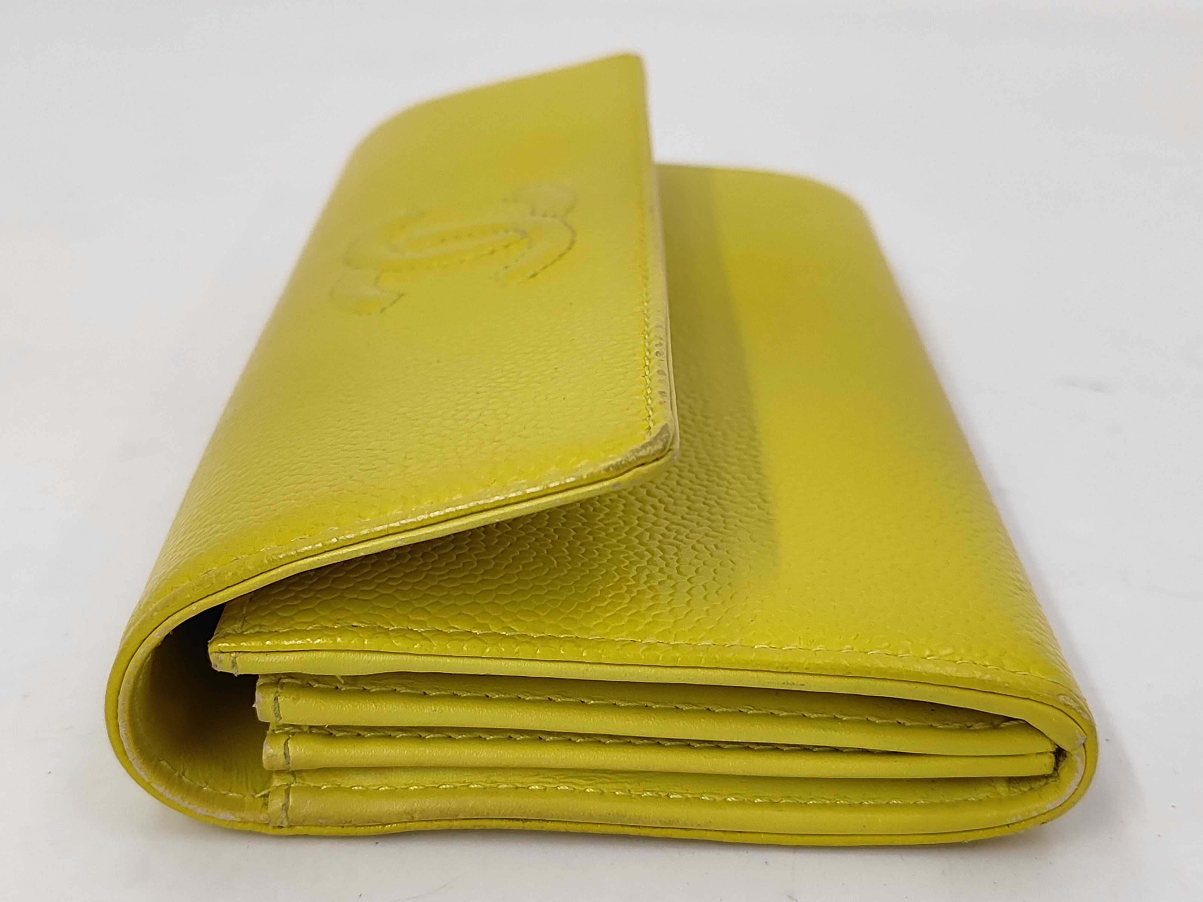 Coco Stitch Long Wallet, Coco Mark, Caviar Leather, Coin Case, Series 20 — view 9