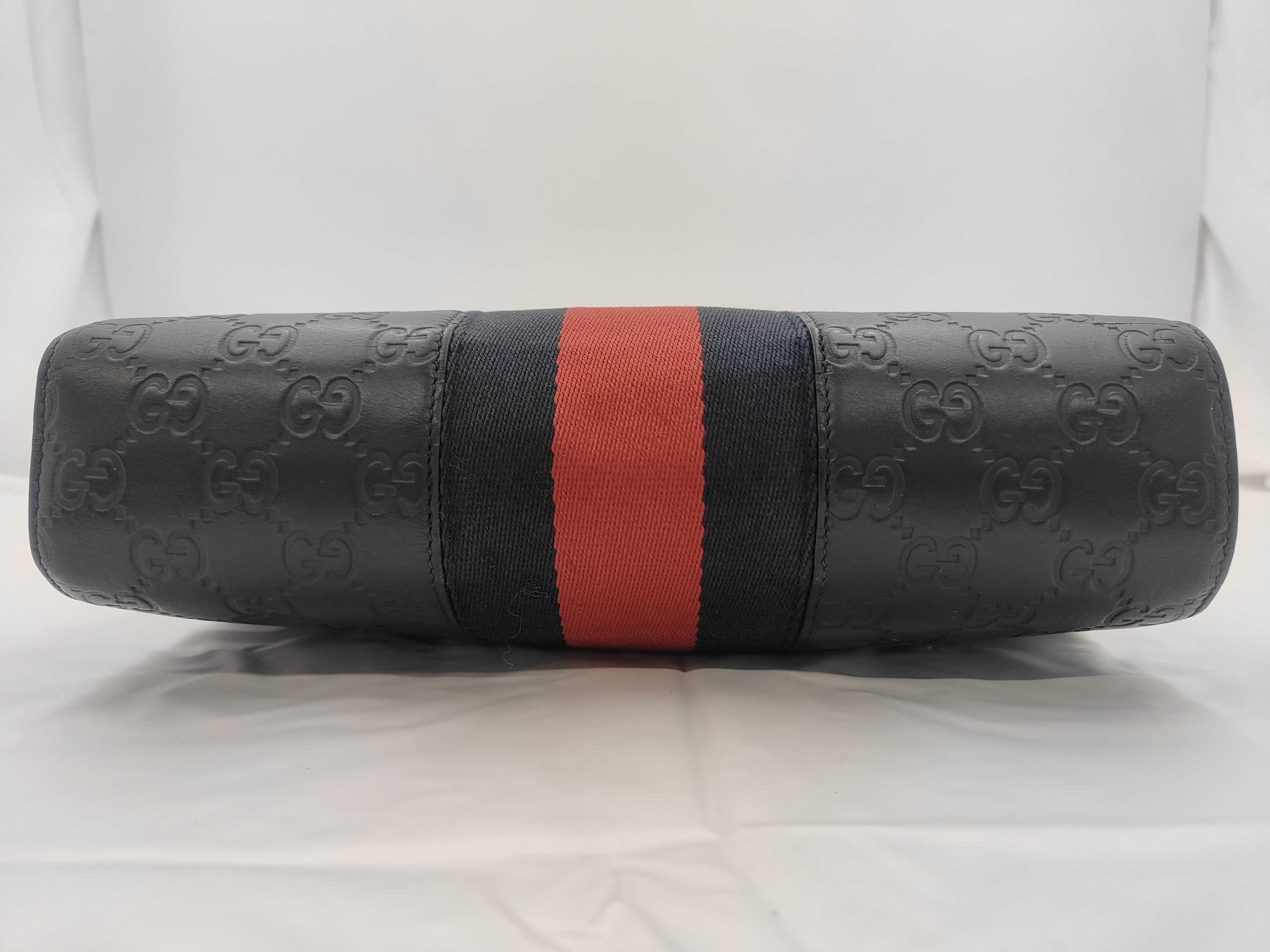 GG Shima Clutch, Sherry Line, Navy Bag — view 4