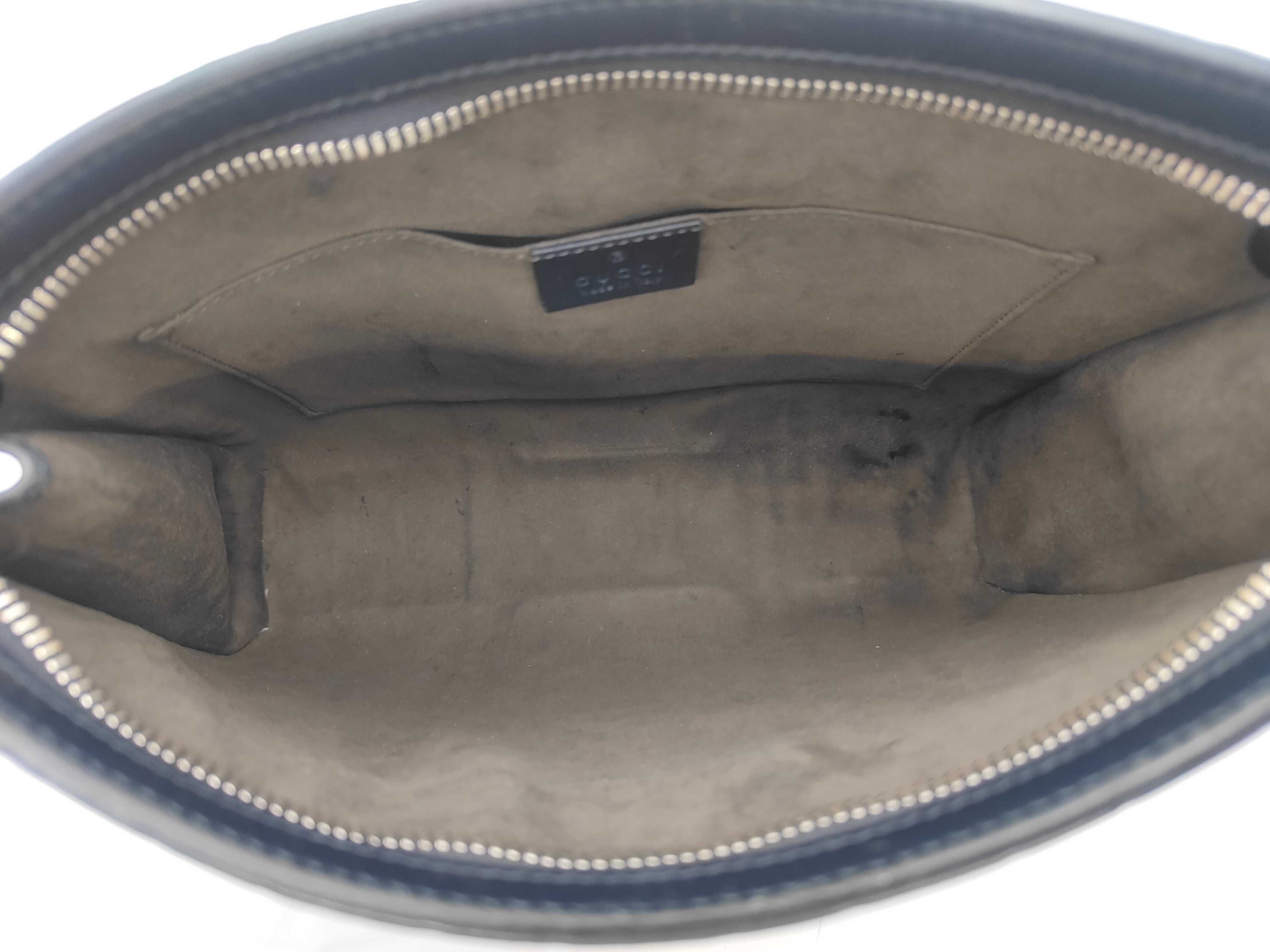 GG Shima Clutch, Sherry Line, Navy Bag — view 5