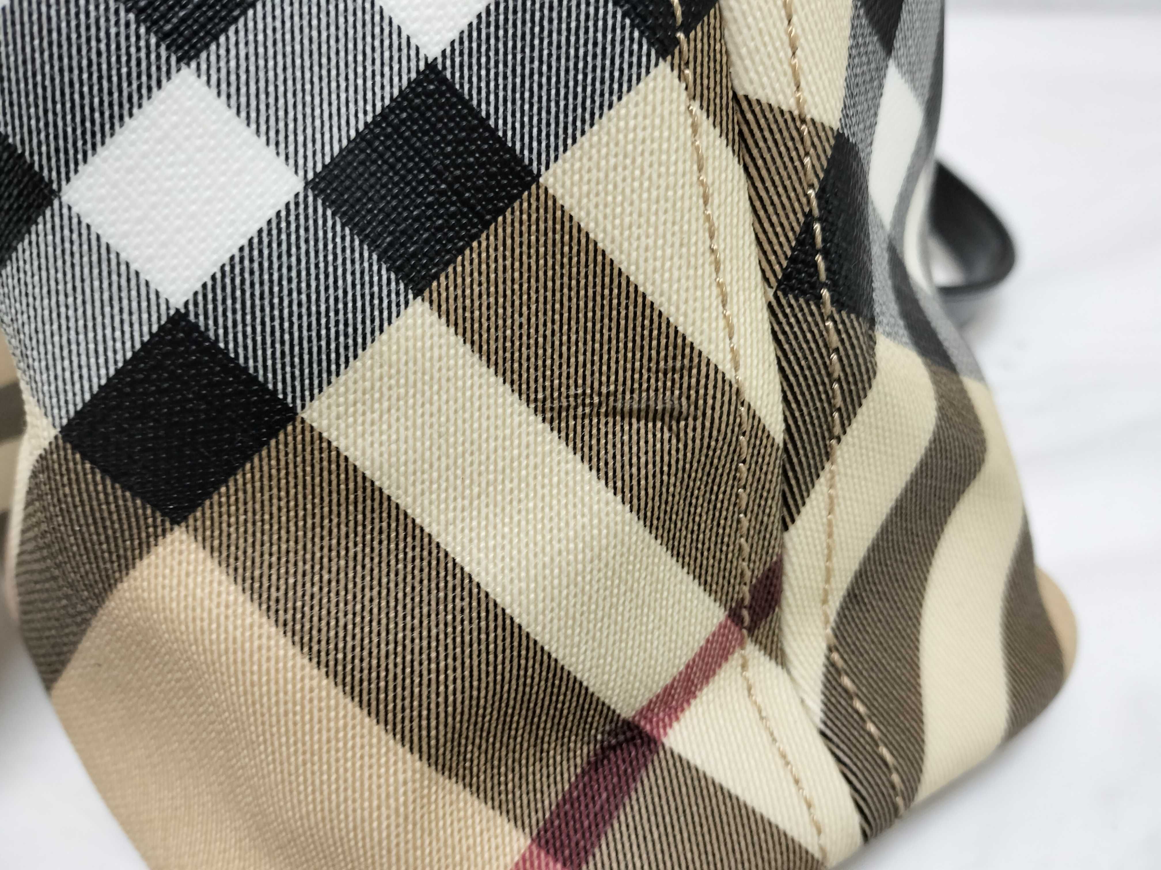checkered PVC tote bag — view 13