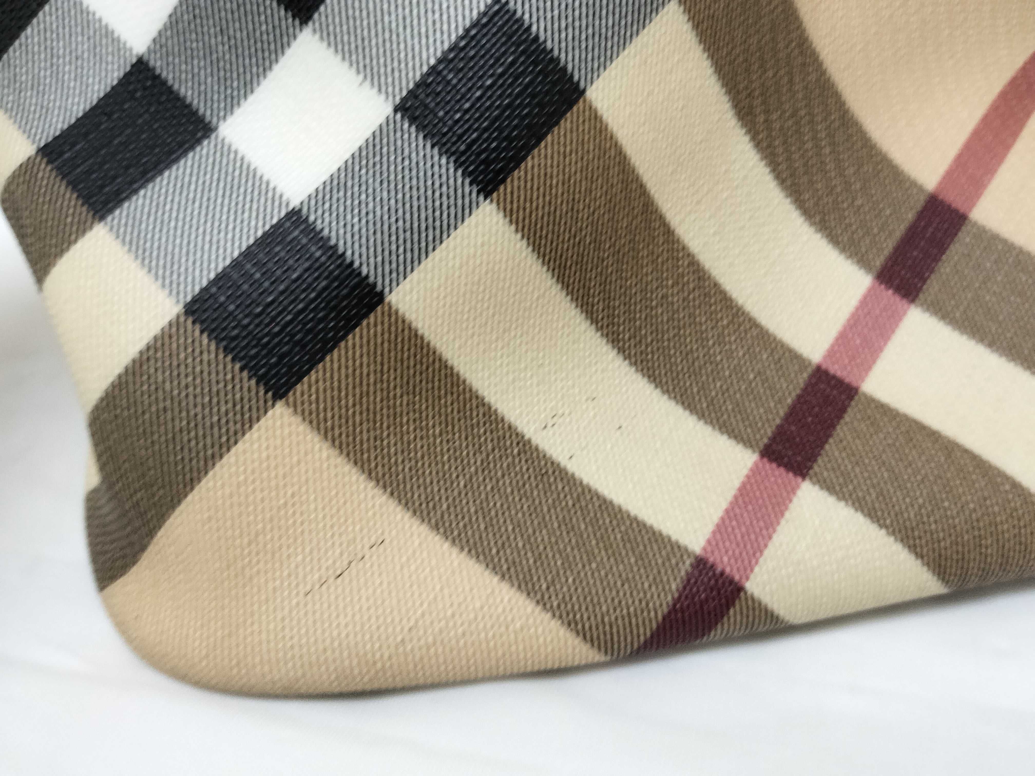 checkered PVC tote bag — view 15
