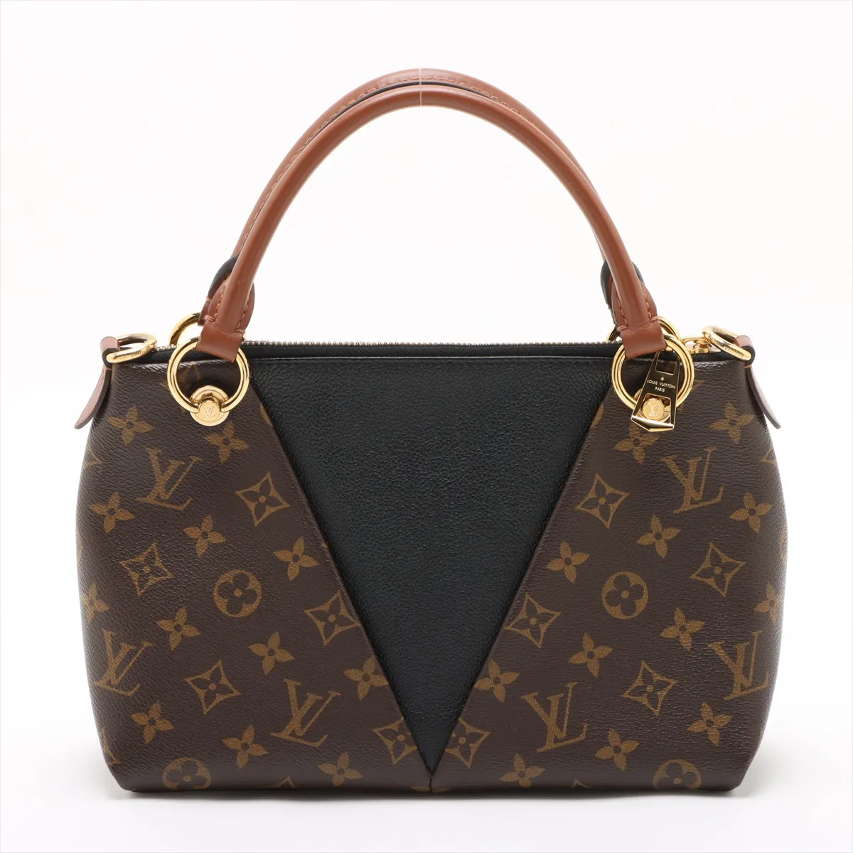 Monogram V Tote BB M43976 FL2179 Brown — view 2