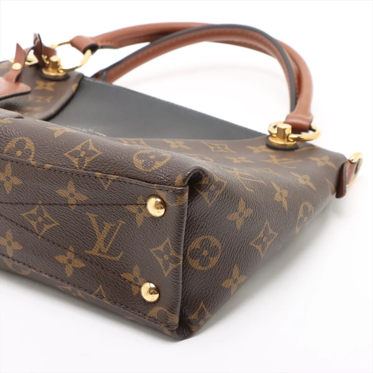 Monogram V Tote BB M43976 FL2179 Brown — view 3