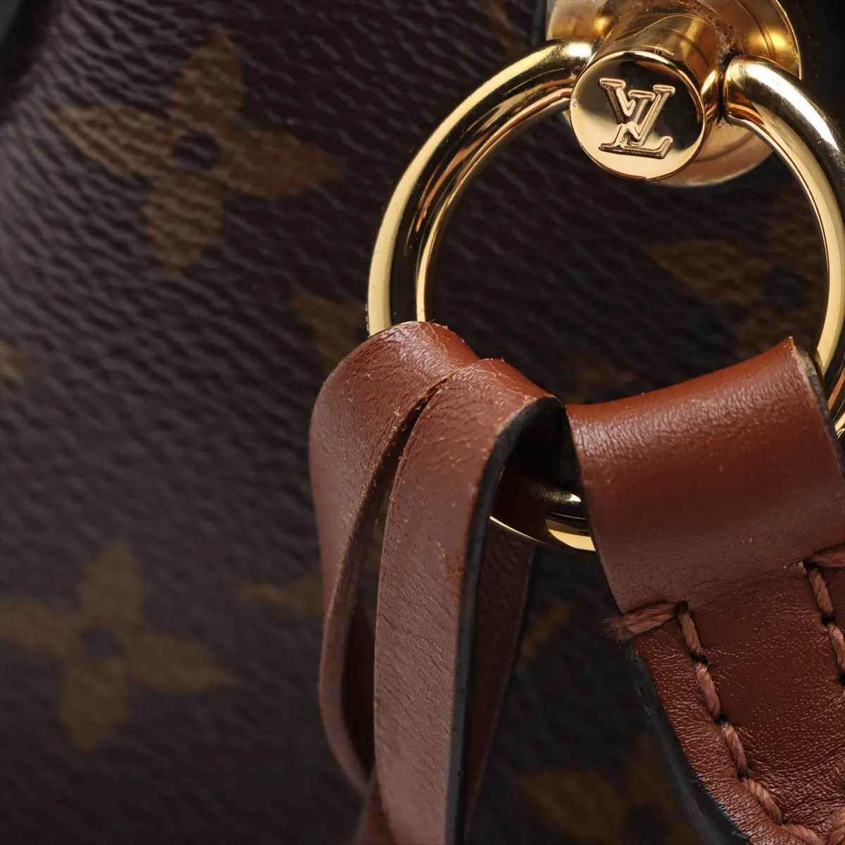 Monogram V Tote BB M43976 FL2179 Brown — view 10