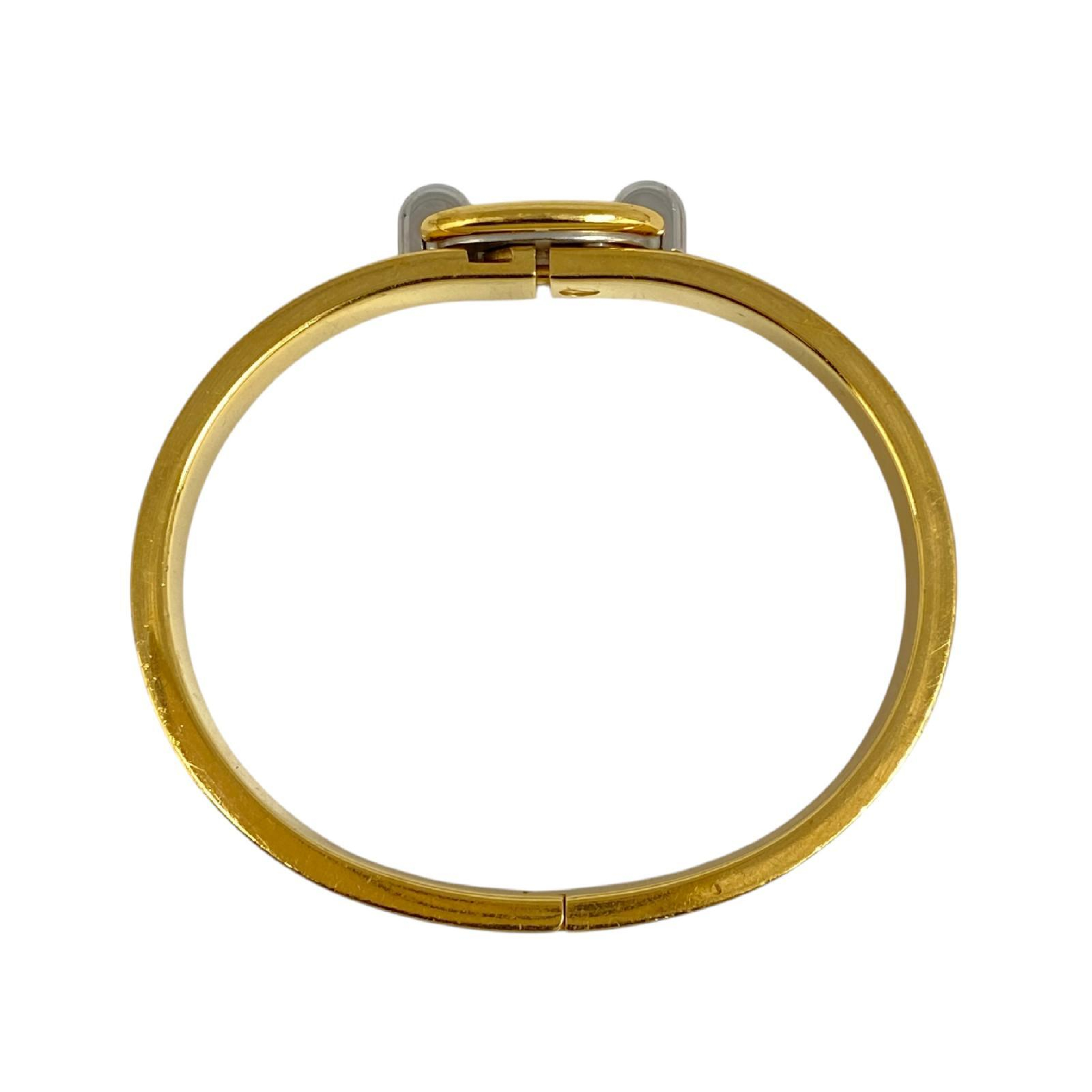 【*Shipped from: Hong Kong*】HERMES ( ) White Gold Plated Metal Click Chaine d'Ancre Bangle Bracelet/Bangle — view 5