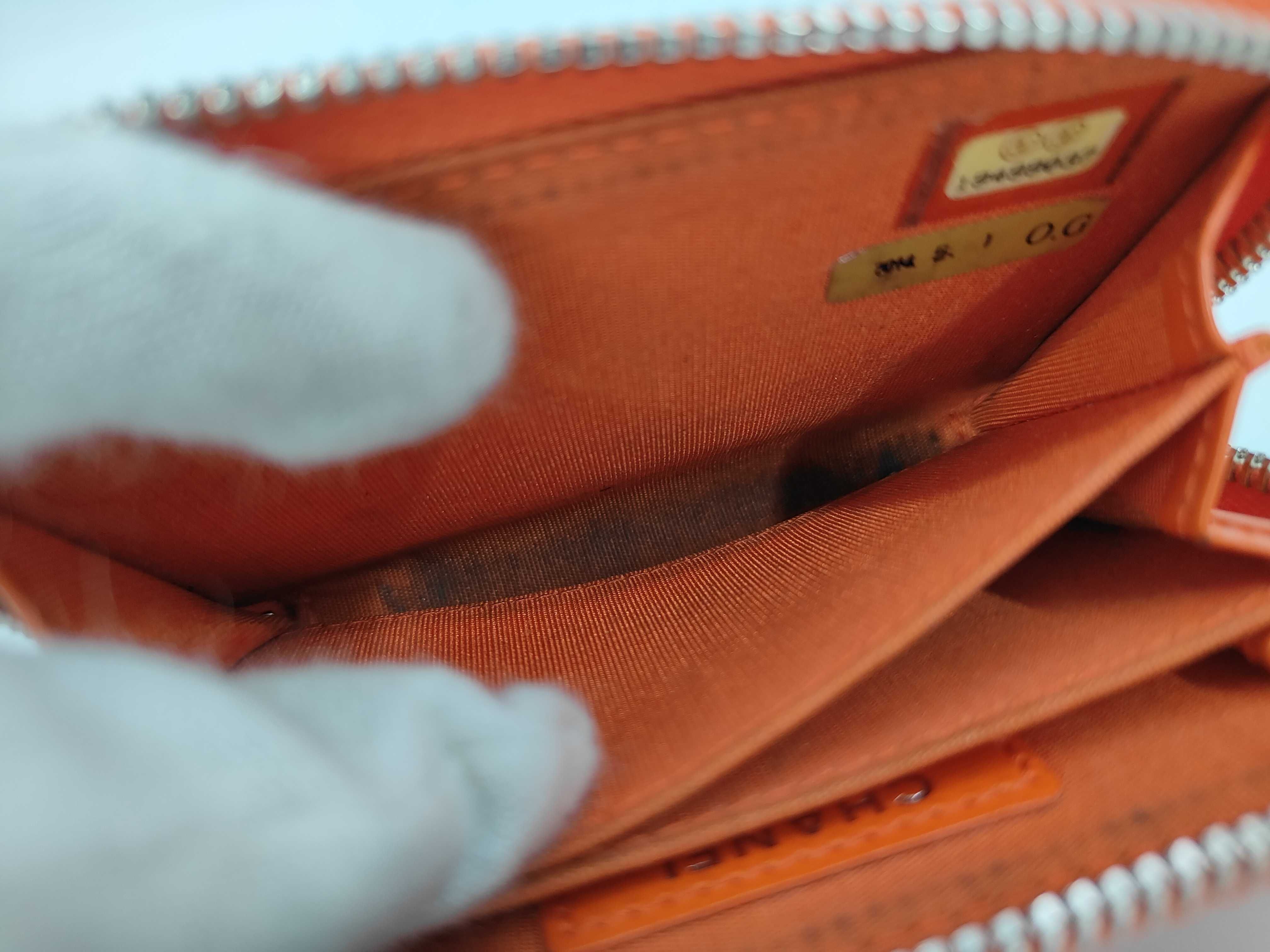 Coco Mark Patent Leather Coin Case — view 12